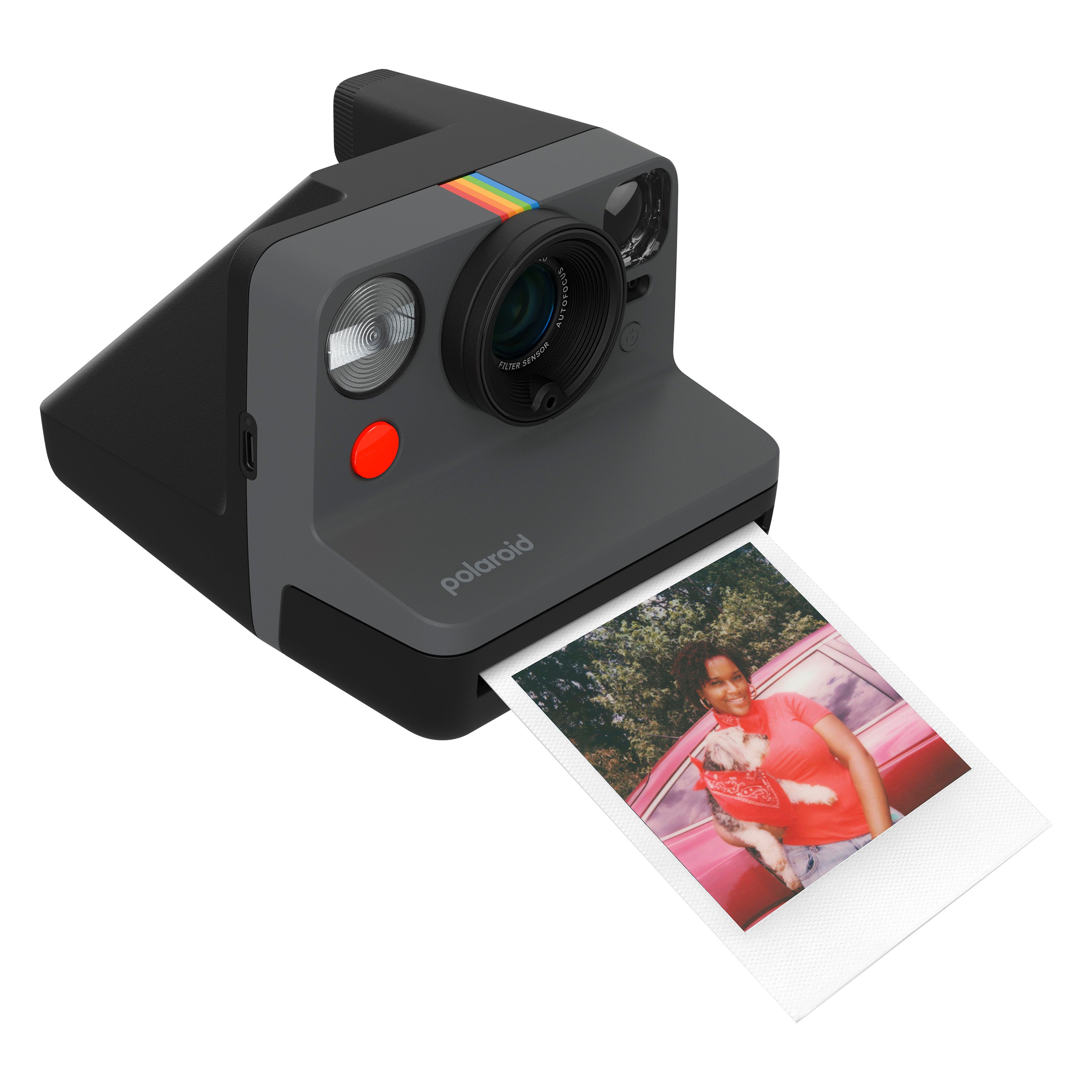 POLAROID - NOW GEN 3 BLACK + COLOR FILM BUNDLE (8 PHOTOS)