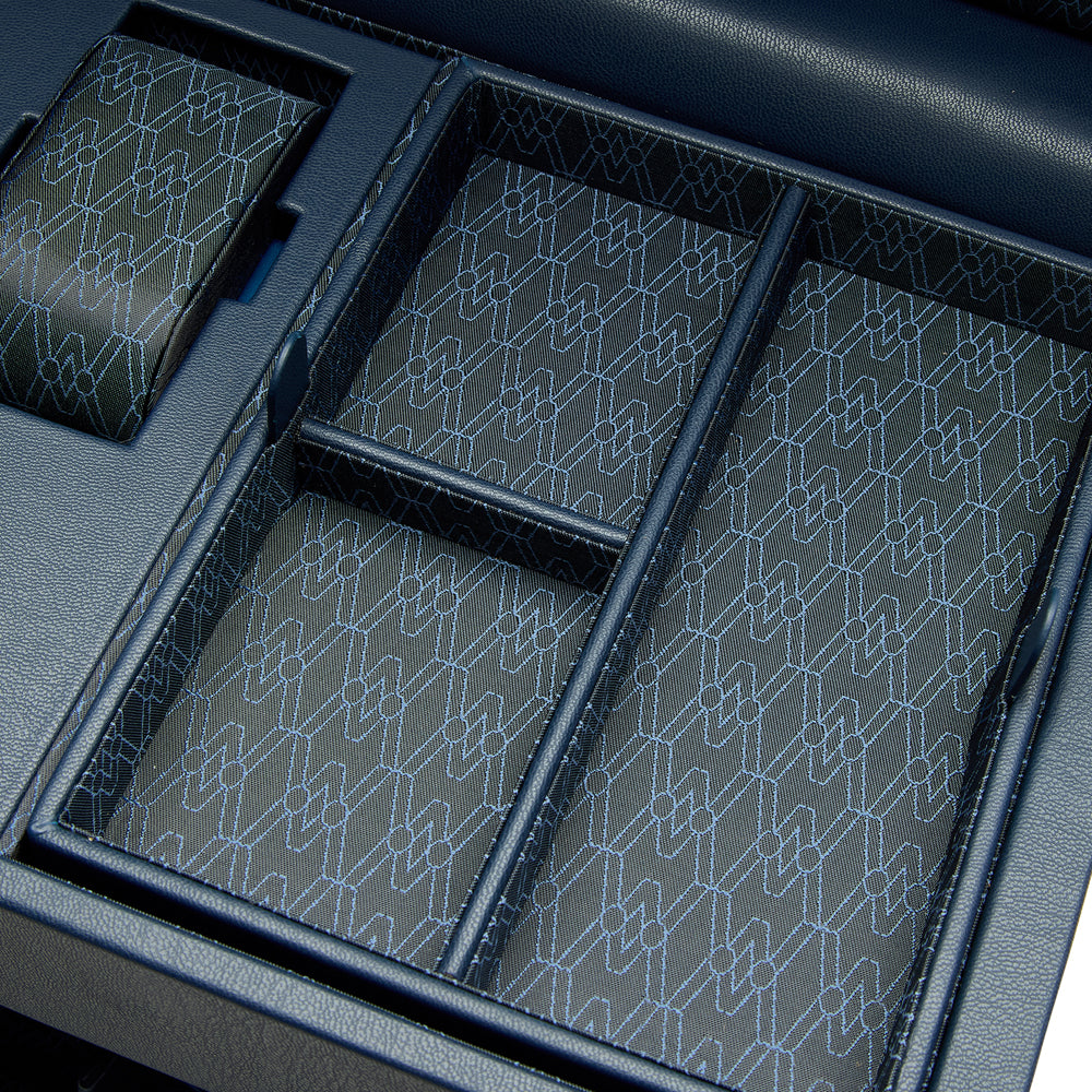WOLF - EARTH SINGLE WATCH WINDER - MIDNGHT BLUE
