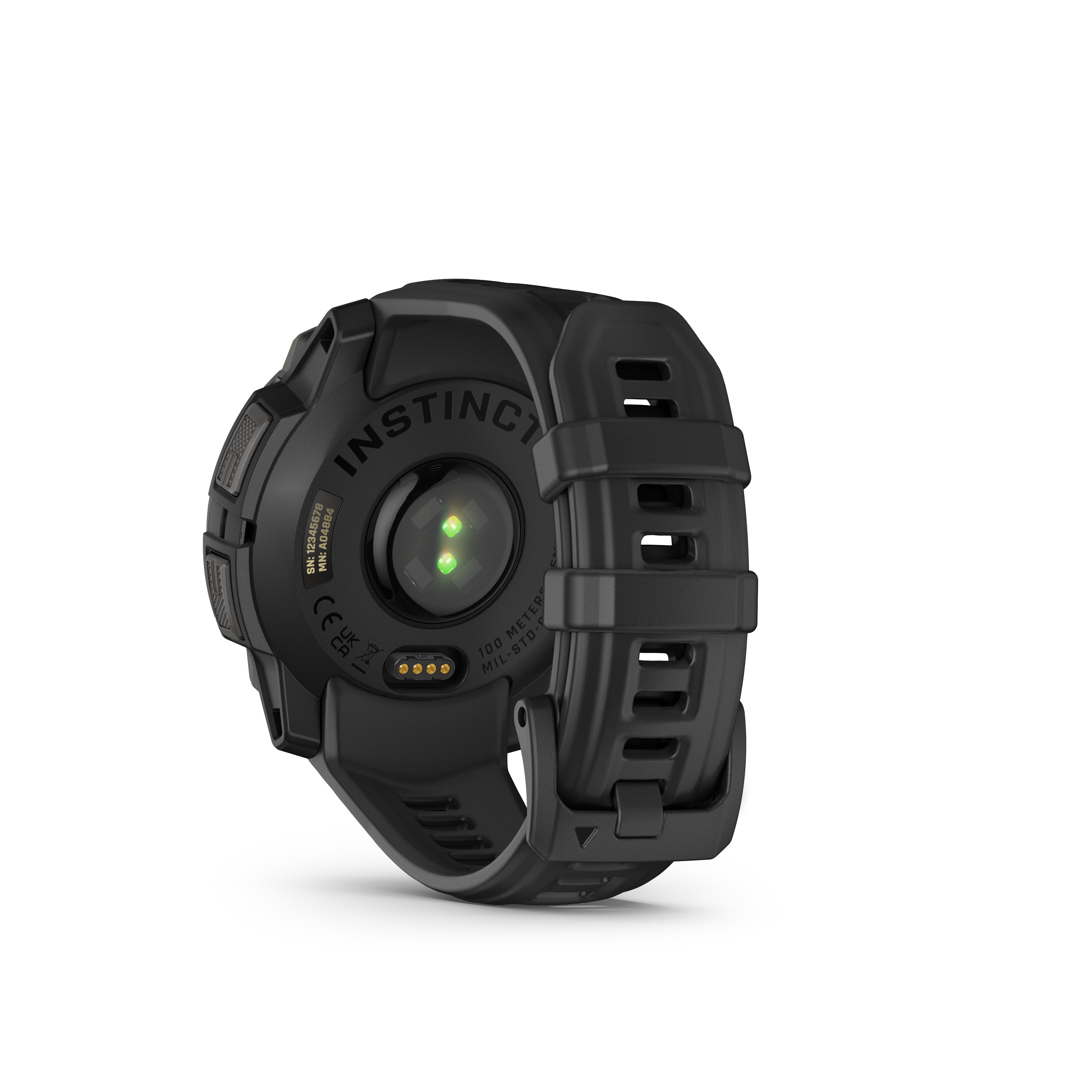 GARMIN - ININSTINCT 3 45 MM, AMOLED BLACK WITH BLACK BAND