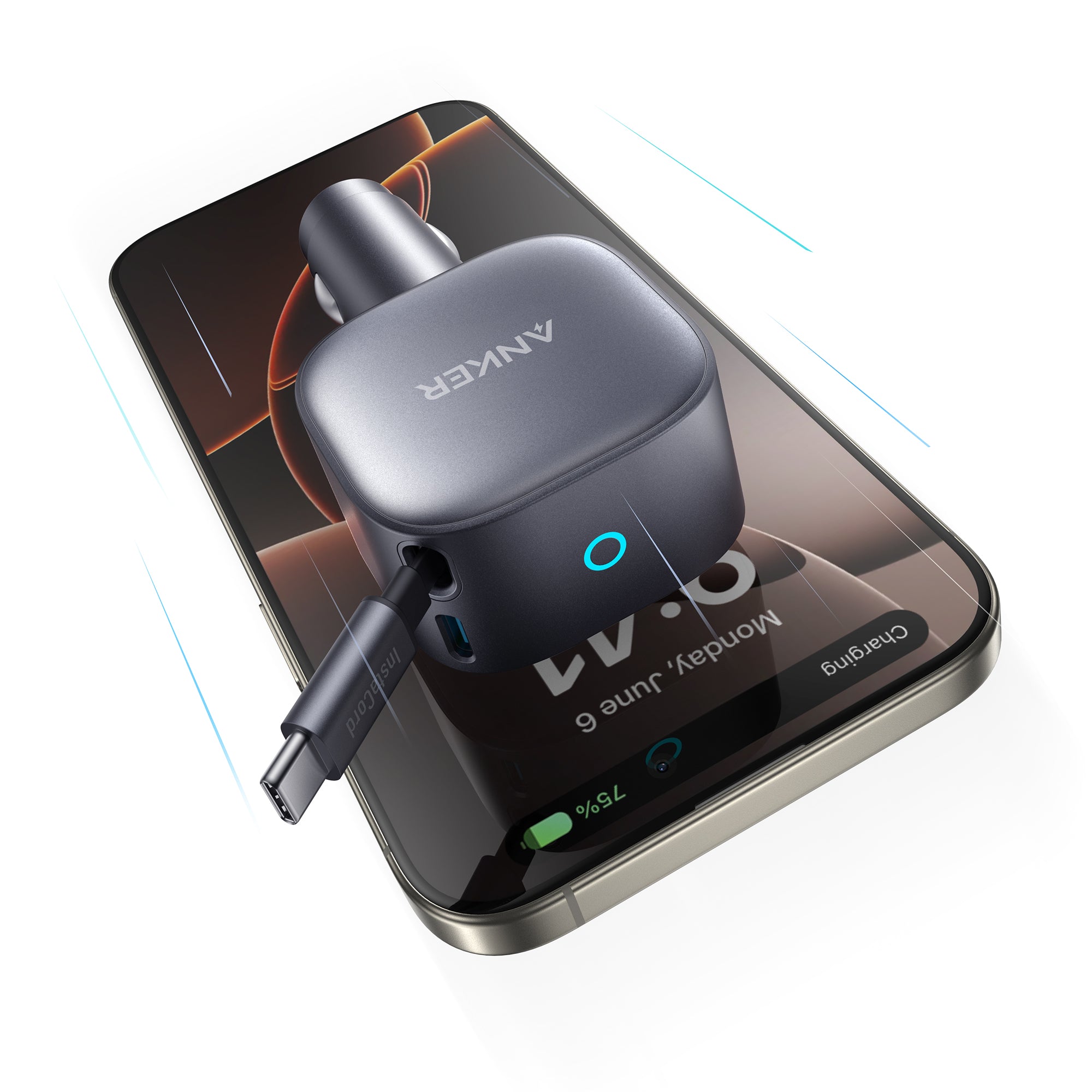 ANKER - NANO 75W CAR CHARGER