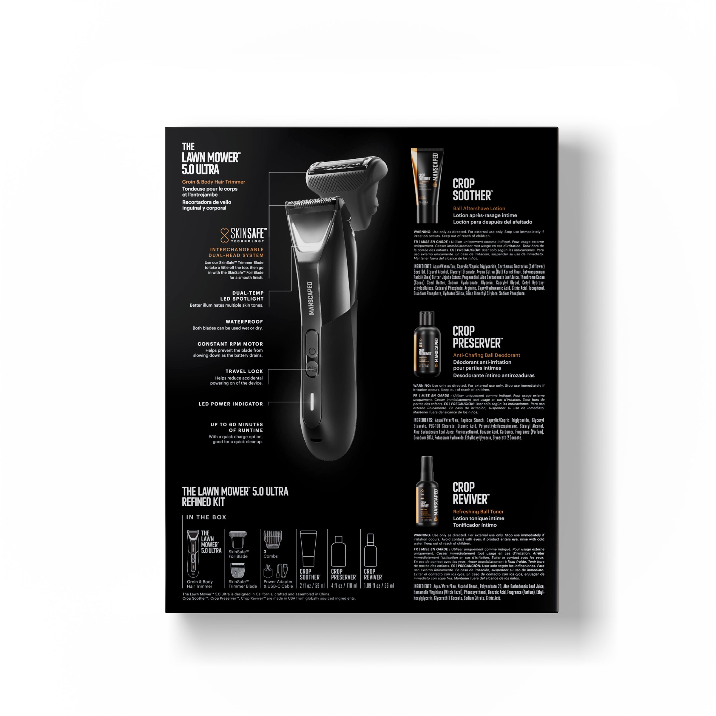 MANSCAPED - LAWN MOWER 5.0 ULTRA REFINED KIT