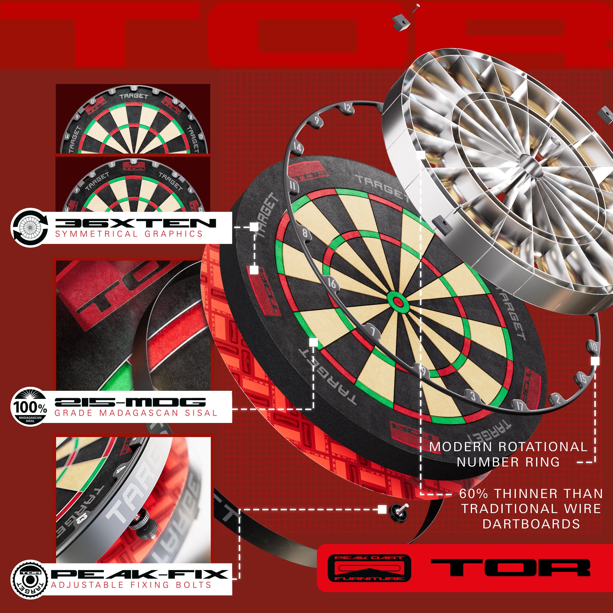 TARGET DARTS - OMNI ULTIMATE HOME BUNDLE AUTO SCORING SYSTEM DARTBOARD