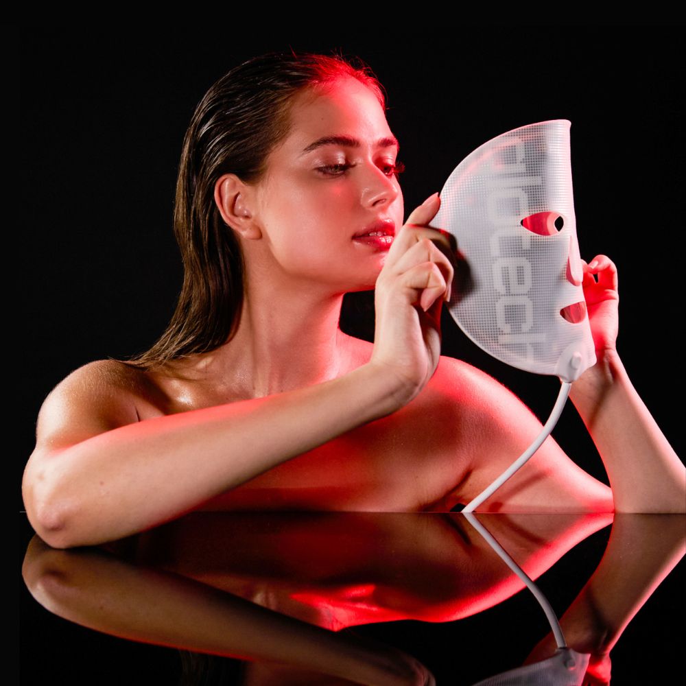 LED ESTHETICS - GLOTECH MASK PRO - LED THERAPY ANTI-AGING & SKIN-CLEARING MASK
