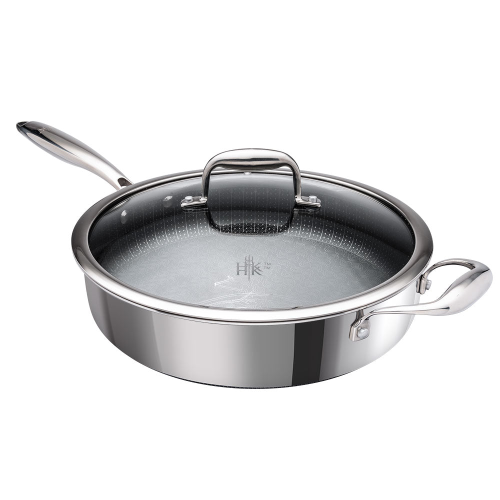 HELL'S KITCHEN - HYBRID 4 QT SAUTE PAN + LID