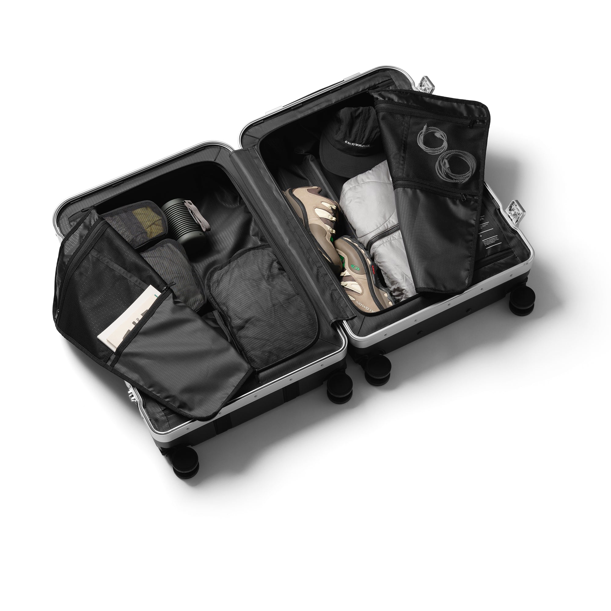 D_B_ - RAMVERK PRO CHECK-IN LUGGAGE LARGE - SILVER