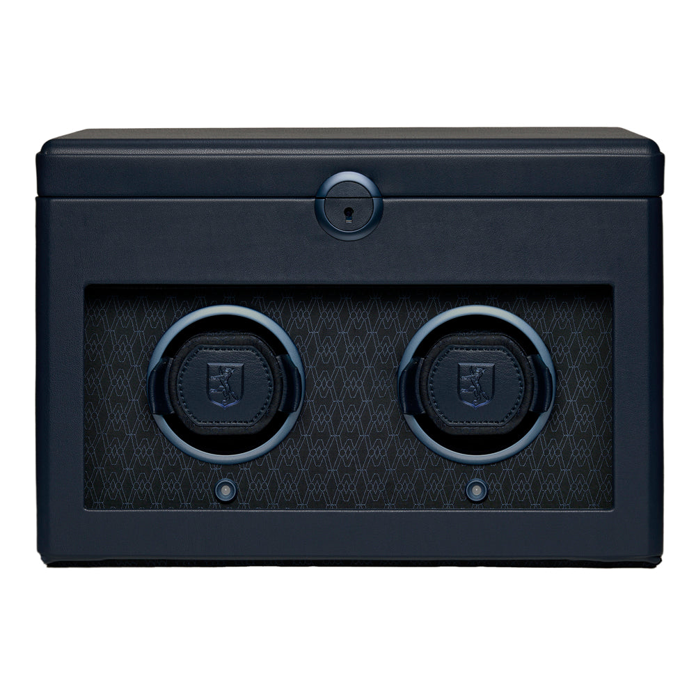 WOLF - EARTH SINGLE WATCH WINDER - MIDNGHT BLUE