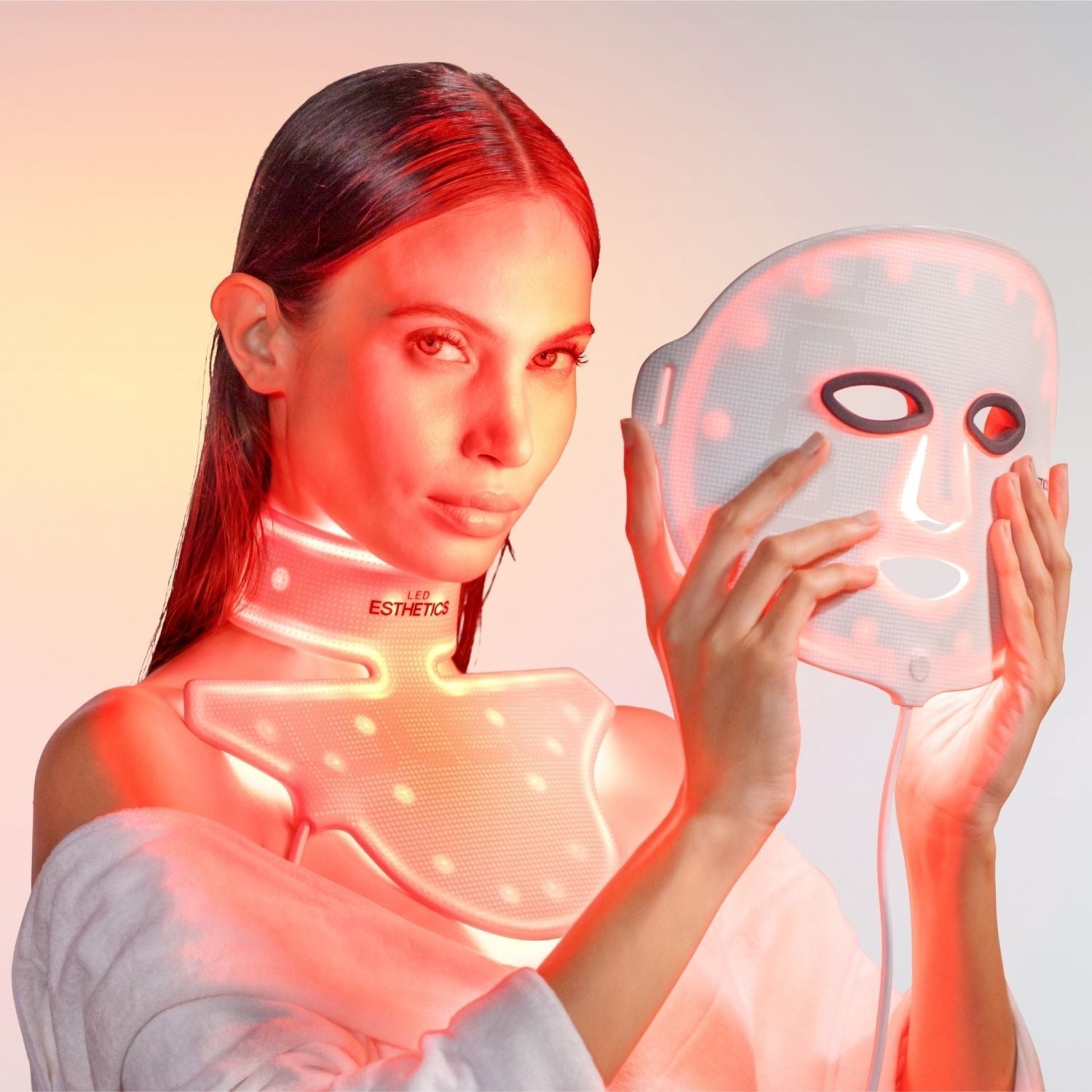 LED ESTHETICS - GLOTECH MASK PRO - LED THERAPY ANTI-AGING & SKIN-CLEARING MASK