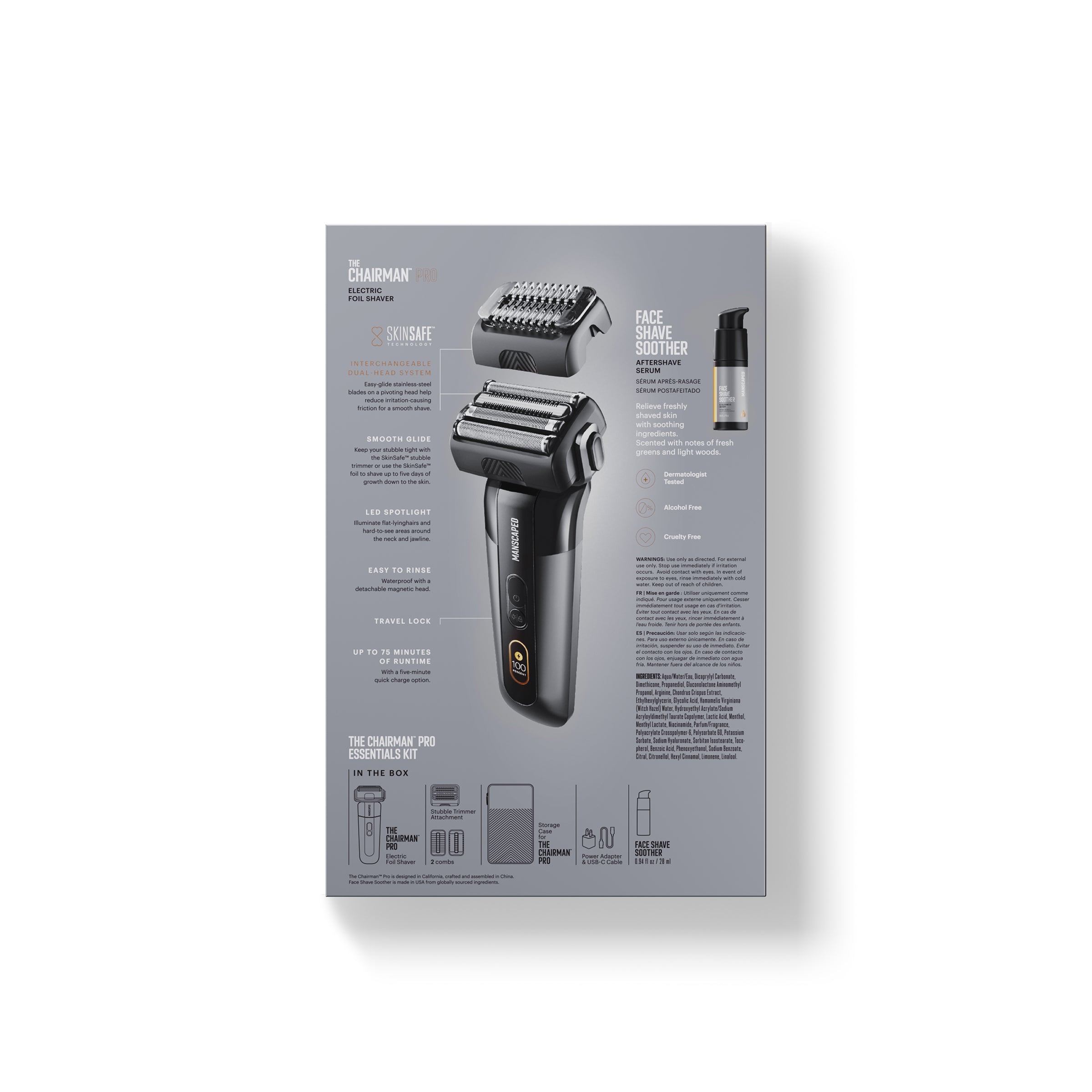 MANSCAPED - CHAIRMAN PRO ESSENTIALS KIT