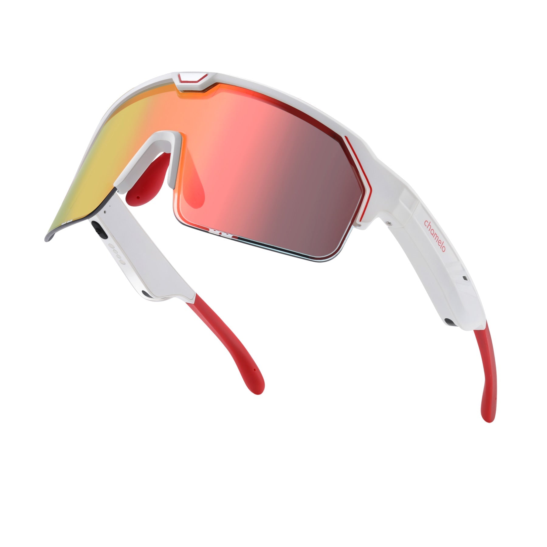 CHAMELO - MUSIC SHIELD SLIDER HVL FIRE (RED MIRROR) WHITE