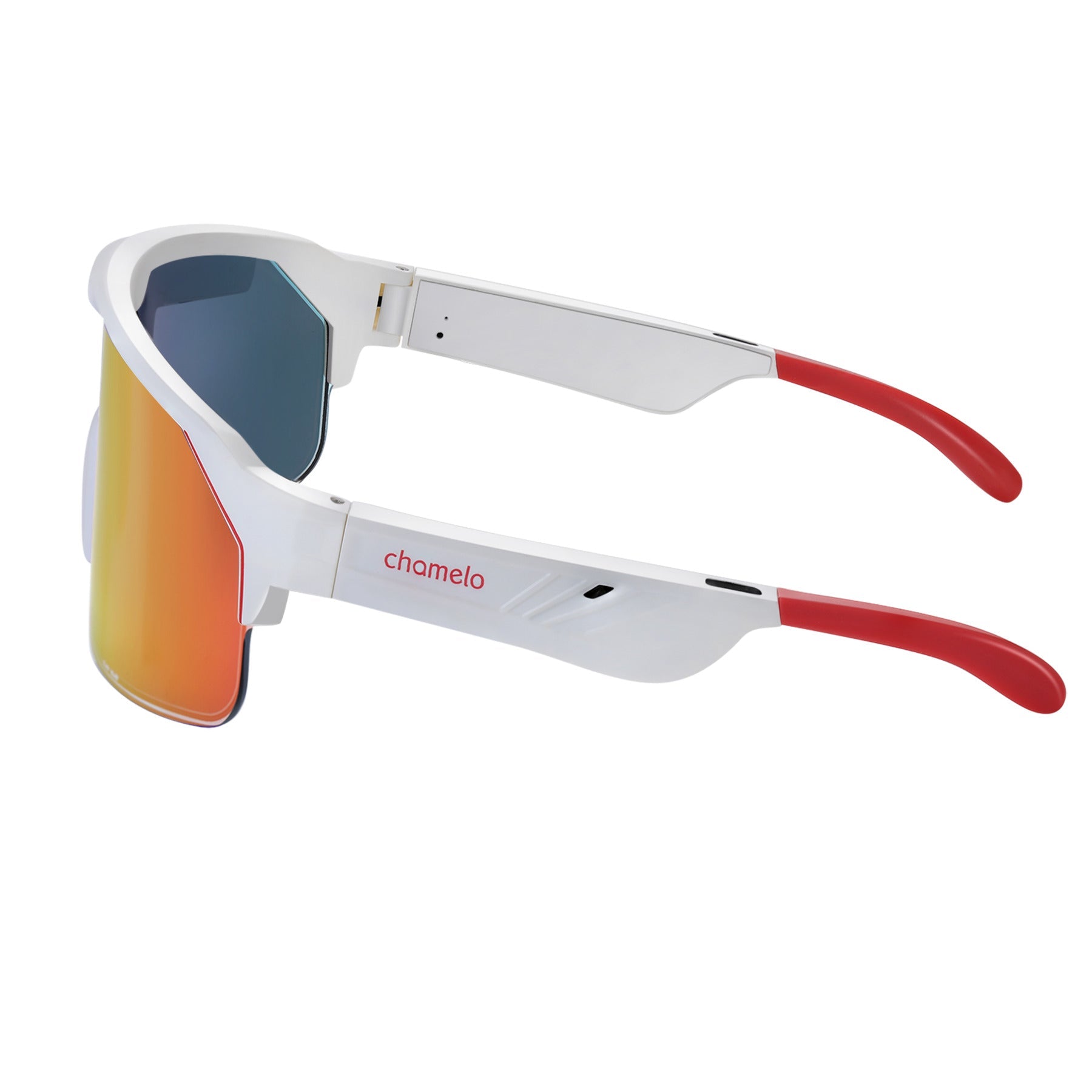 CHAMELO - MUSIC SHIELD SLIDER HVL FIRE (RED MIRROR) WHITE