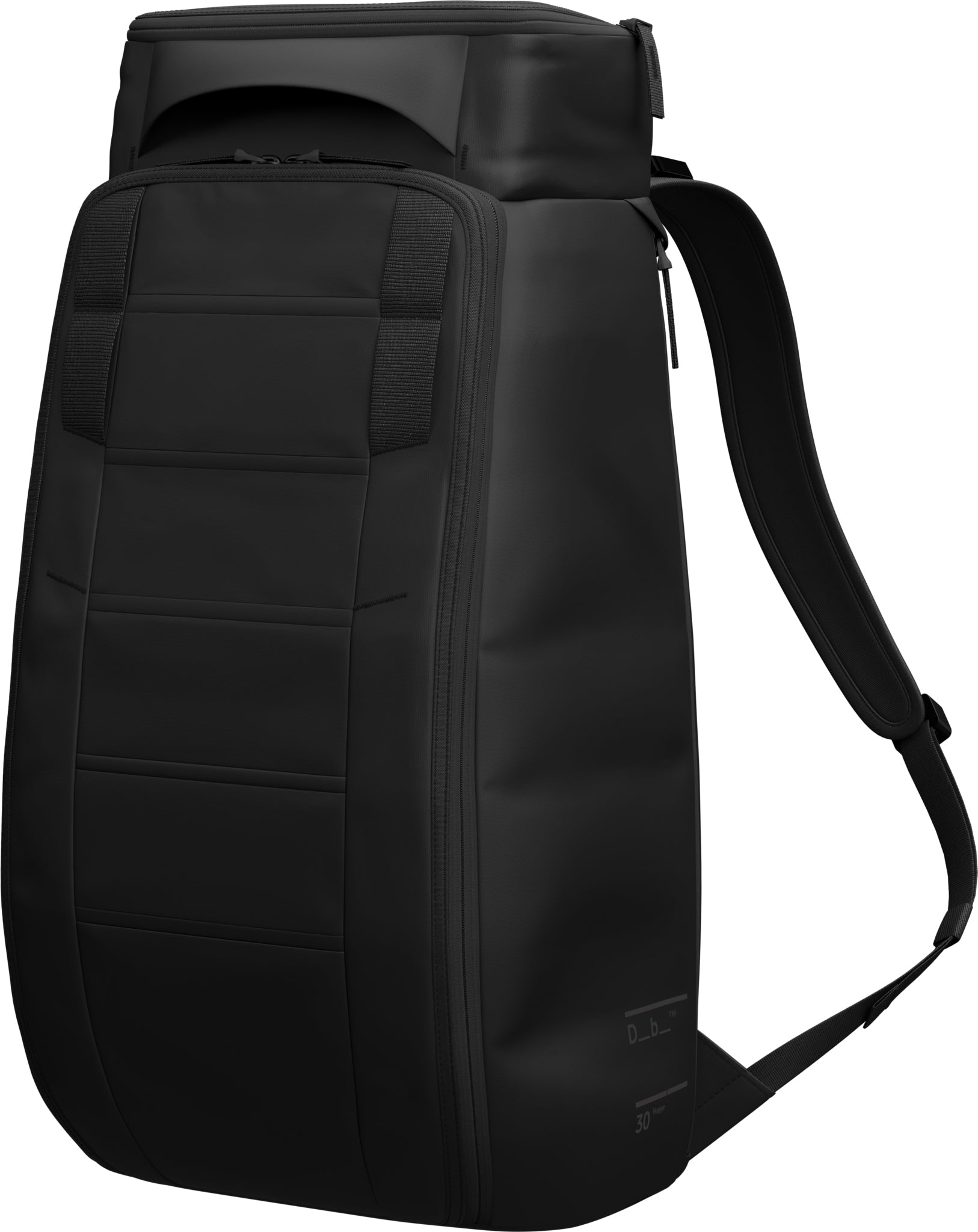 D_B_ - HUGGER BACKPACK 30L - BLACK OUT