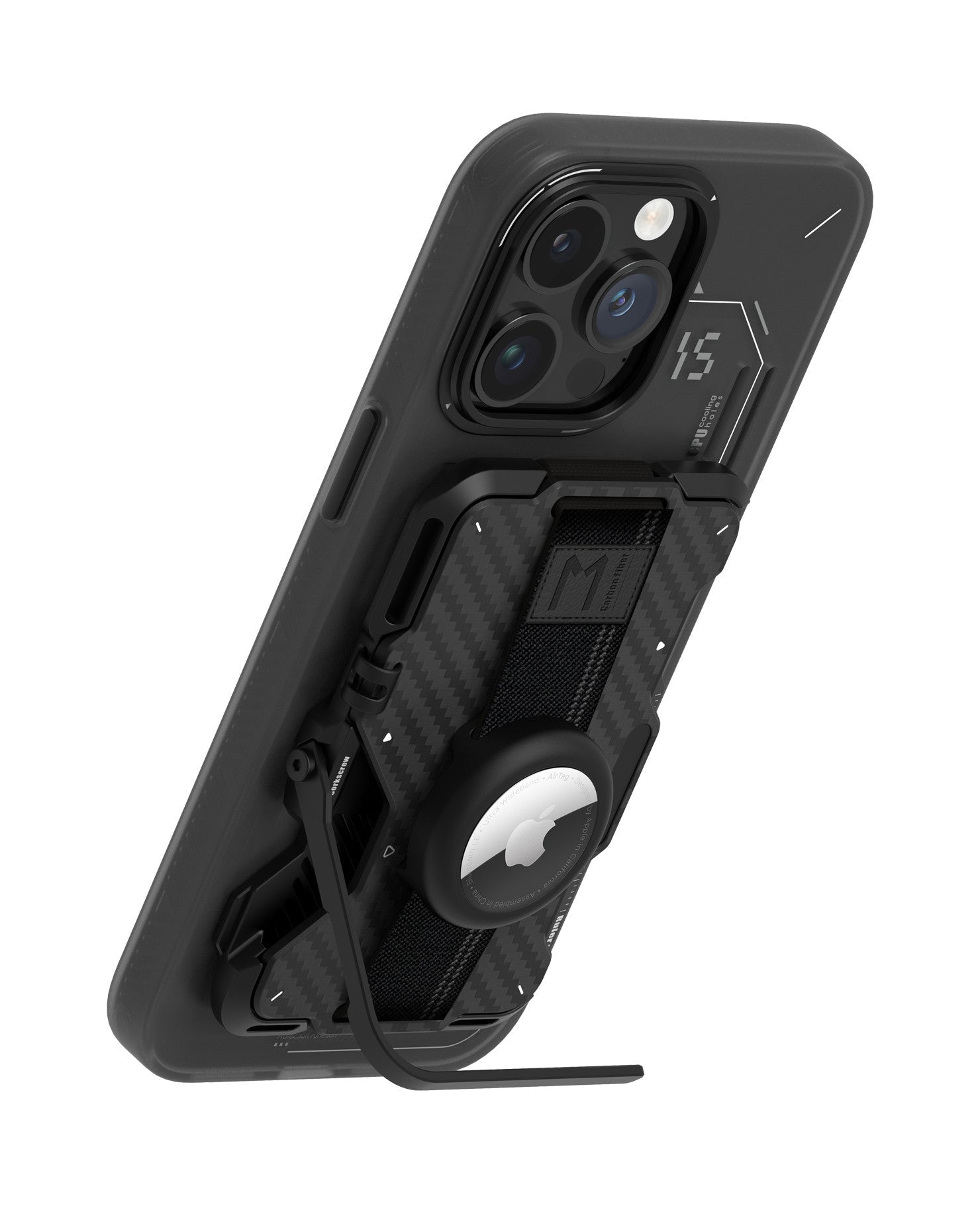 G03 MULTI-TOOL MAGNETIC METAL WALLET | CARBON FIBER COVER | MAGSAFE