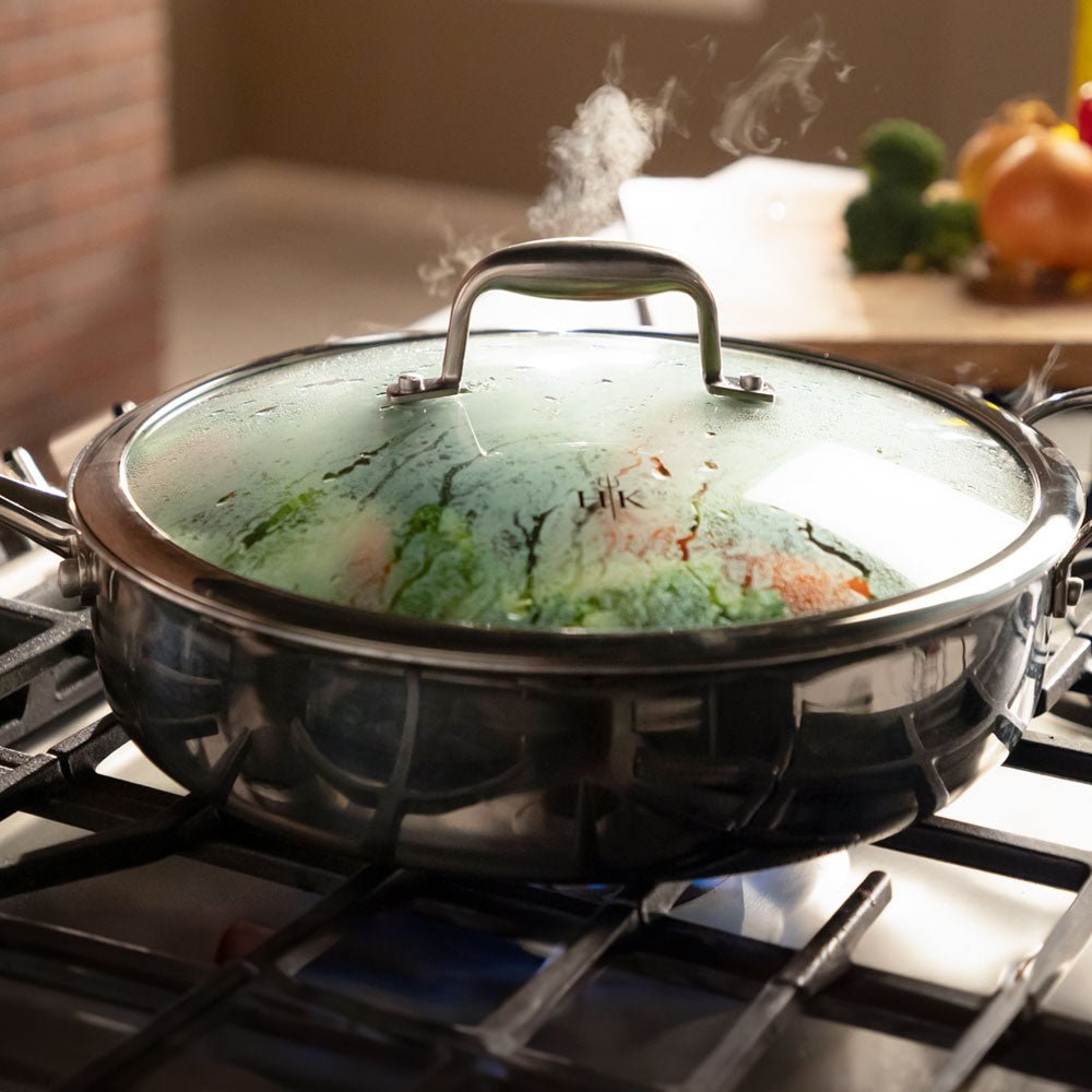 HELL'S KITCHEN - HYBRID 4 QT SAUTE PAN + LID