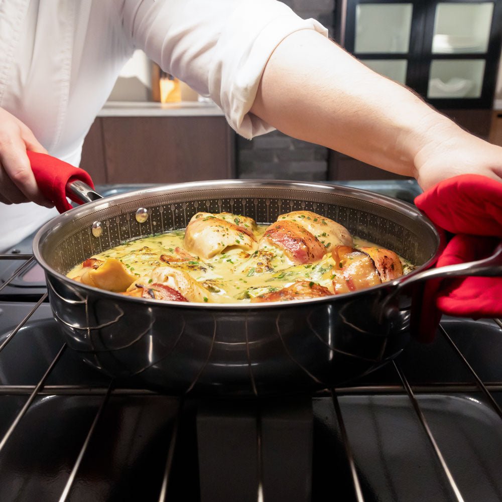 HELL'S KITCHEN - HYBRID 4 QT SAUTE PAN + LID
