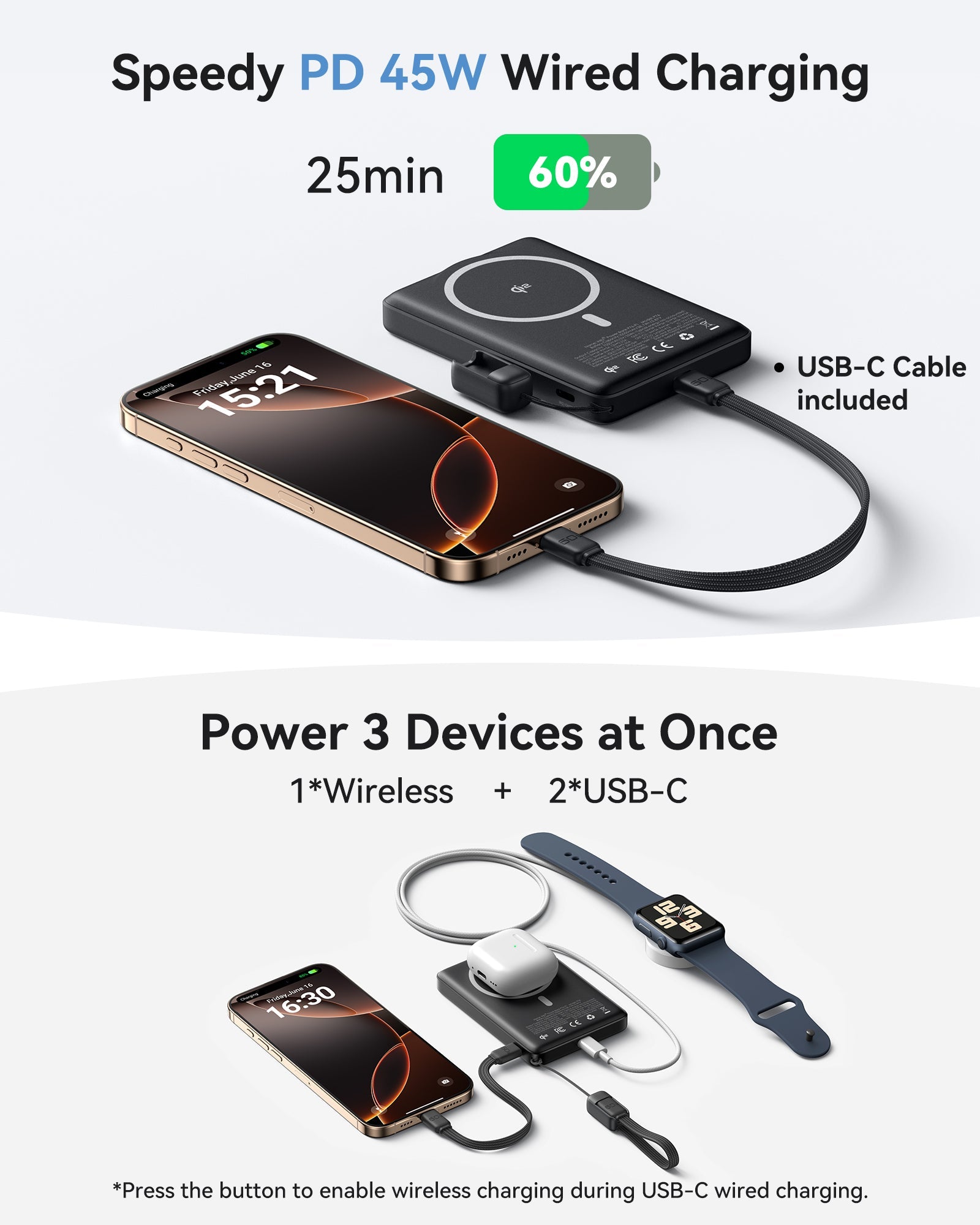 INIU - MAGPRO SLIM 10K