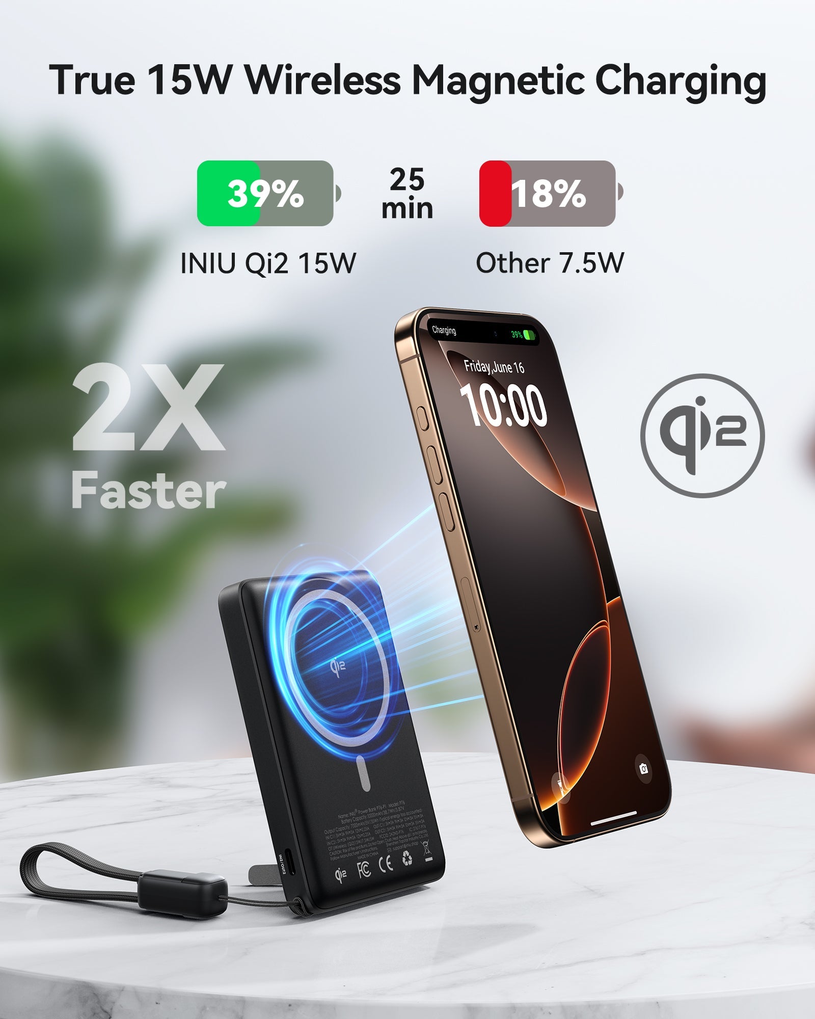 INIU - MAGPRO SLIM 10K