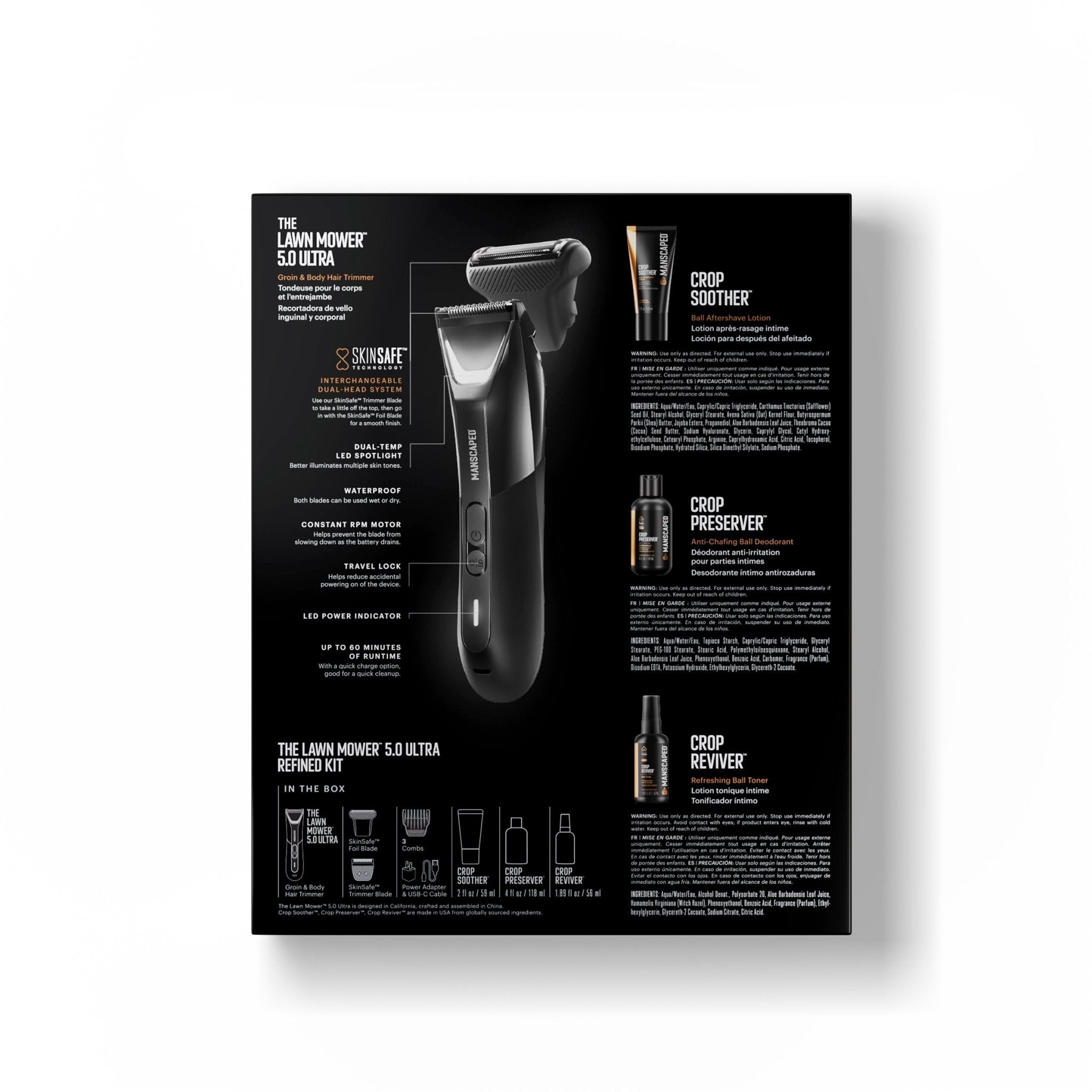 MANSCAPED - LAWN MOWER 5.0 ULTRA REFINED KIT