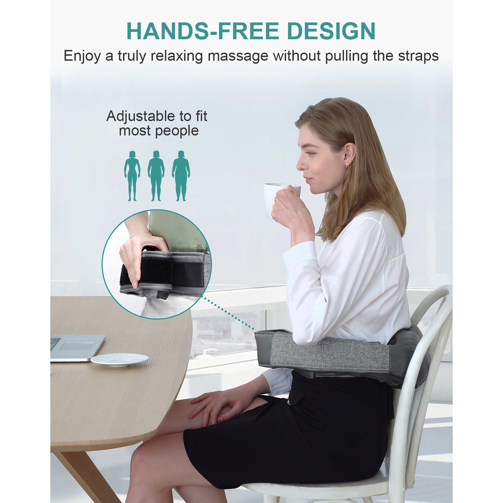 NEKTECK - CORDLESS NECK AND BACK MASSAGER