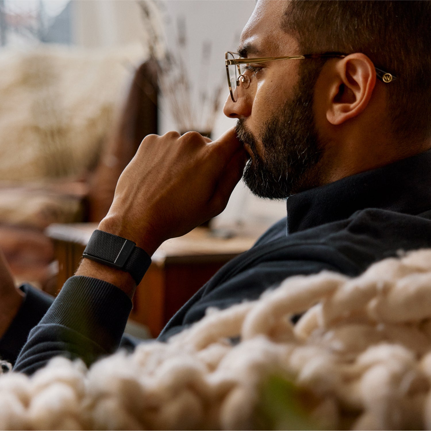 WHOOP - PEAK 12 - MONTH MEMBERSHIP 5.0 HEALTH AND FITNESS WEARABLE - OBSIDIAN