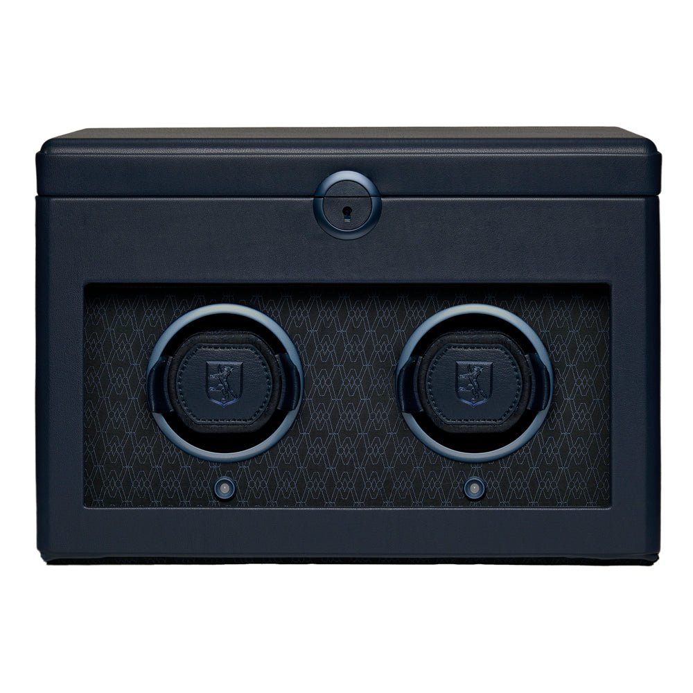 WOLF - EARTH SINGLE WATCH WINDER - MIDNGHT BLUE