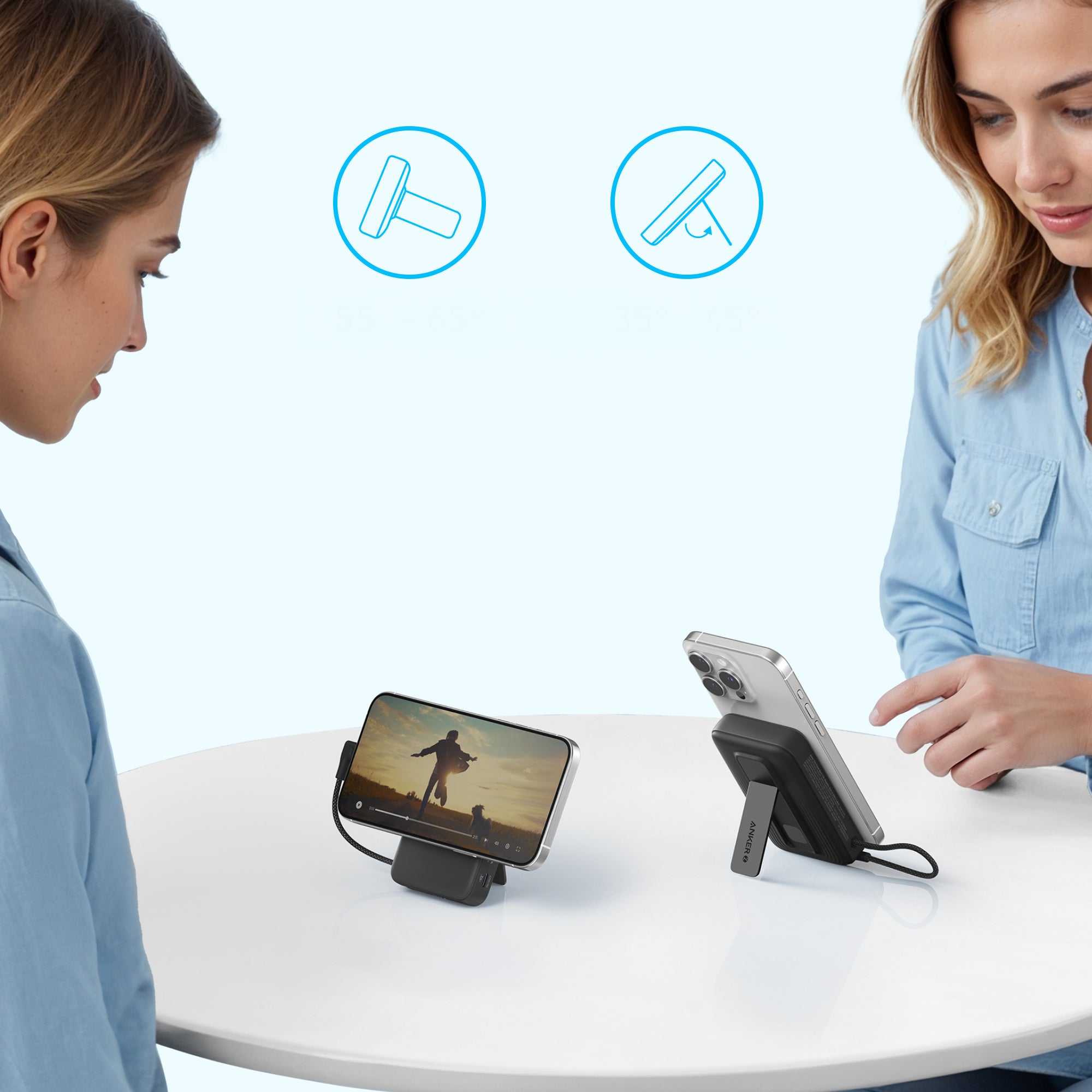 ANKER - ZOLO MAGNETIC POWER BANK (10K,30W,BUILT-IN USB-C CABLE)