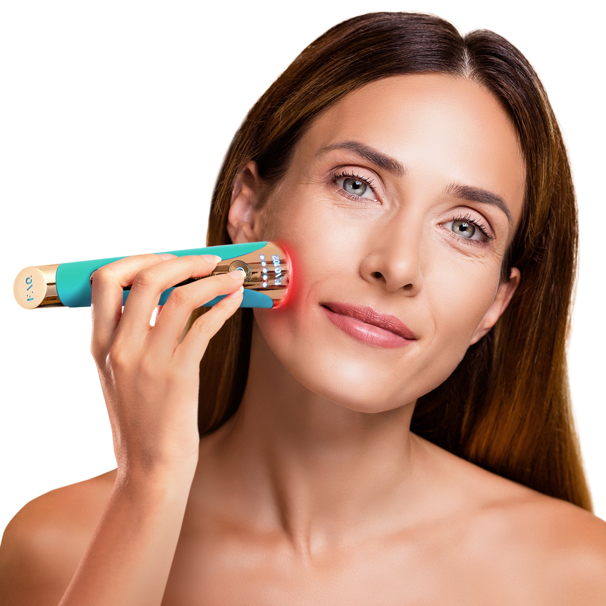 FOREO - FAQ 102 RADIO FREQUENCY, EMS AND LED FACIAL REJUVENATION DEVICE IN TOPAZ