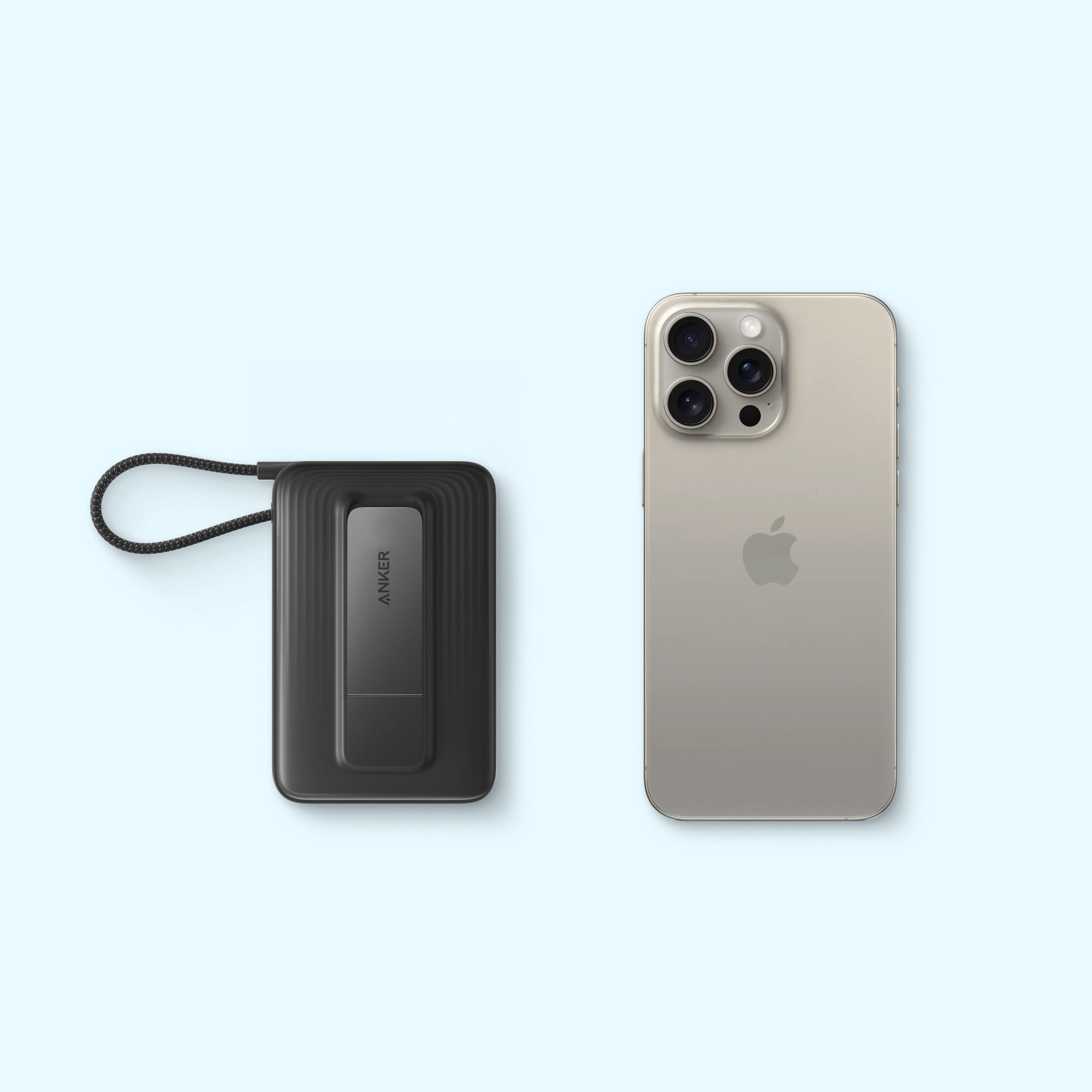 ANKER - ZOLO MAGNETIC POWER BANK (10K,30W,BUILT-IN USB-C CABLE)