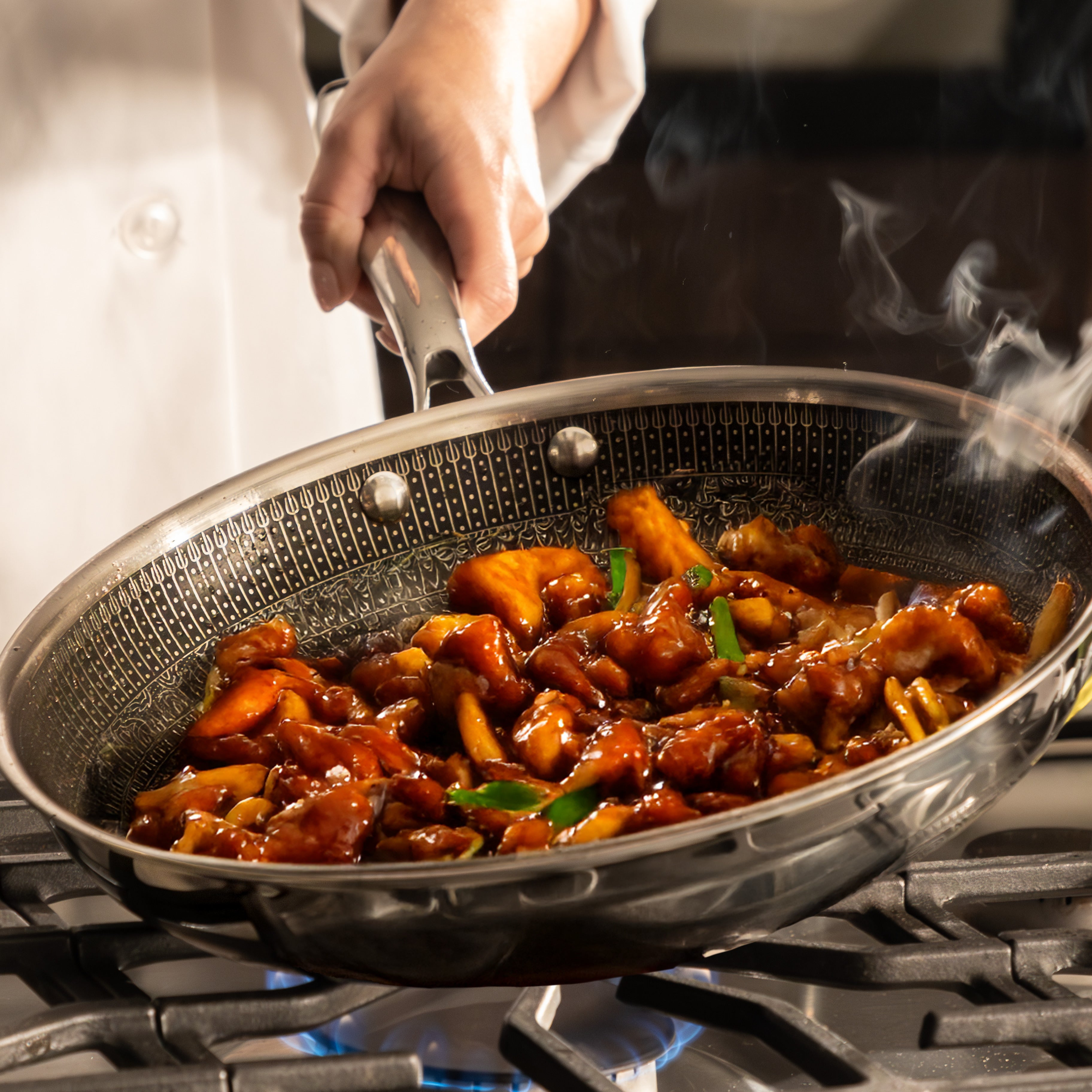 HELL'S KITCHEN - HYBRID 12" WOK