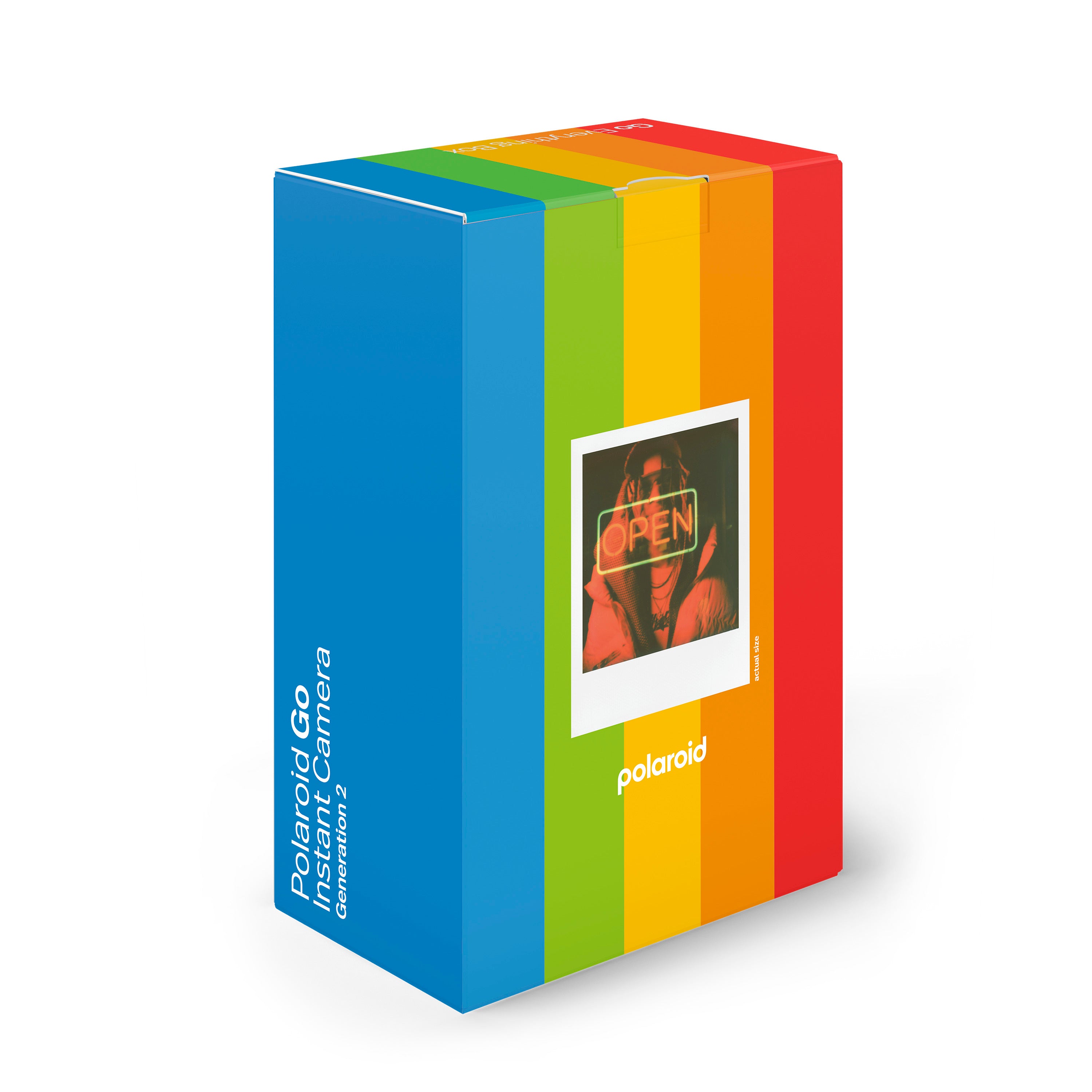 POLAROID - GO GENERATION 2 WHITE + COLOR FILM BUNDLE (8 PHOTOS)