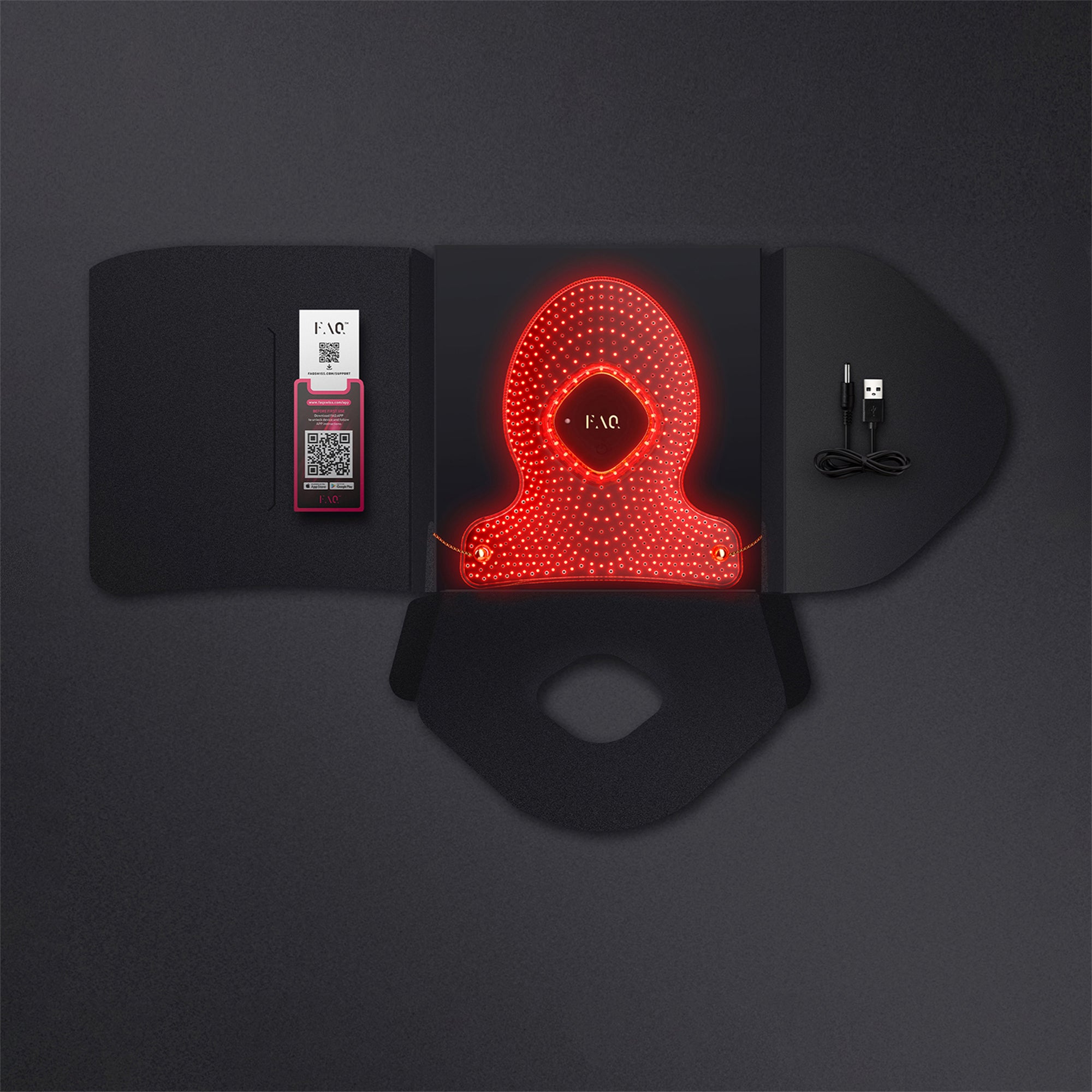 FOREO - FAQ 221 SILICONE LED + NEAR-INFRARED HAND MASK