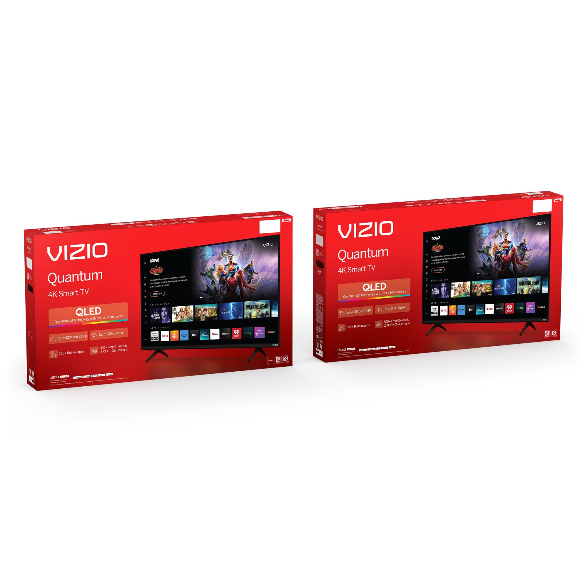 VIZIO - 43" QUANTUM 4K QLED HDR SMART TV