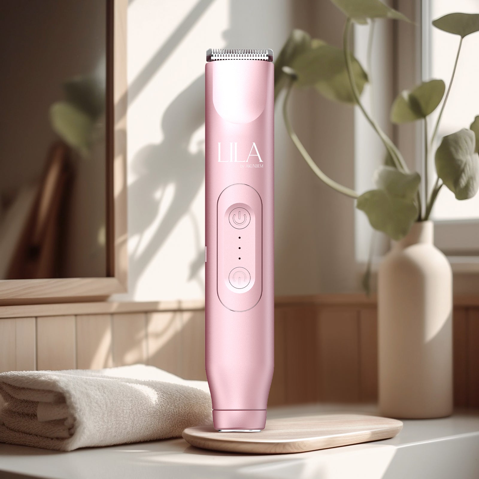 LILA BY AKUNBEM - 3 IN 1 PORTABLE WOMEN BIKINI TRIMMER&SHAVER GLOW G1 PRO/GLOW G1