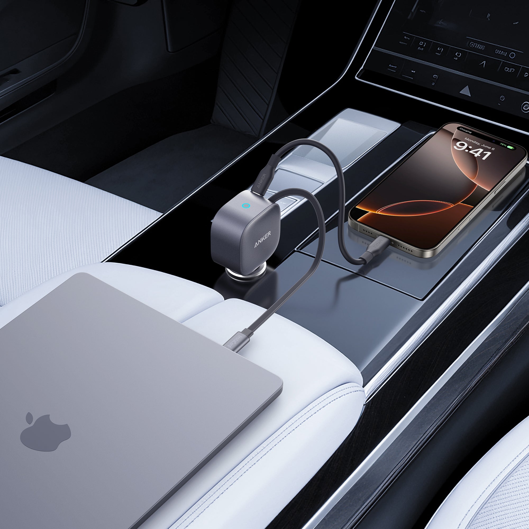 ANKER - NANO 75W CAR CHARGER