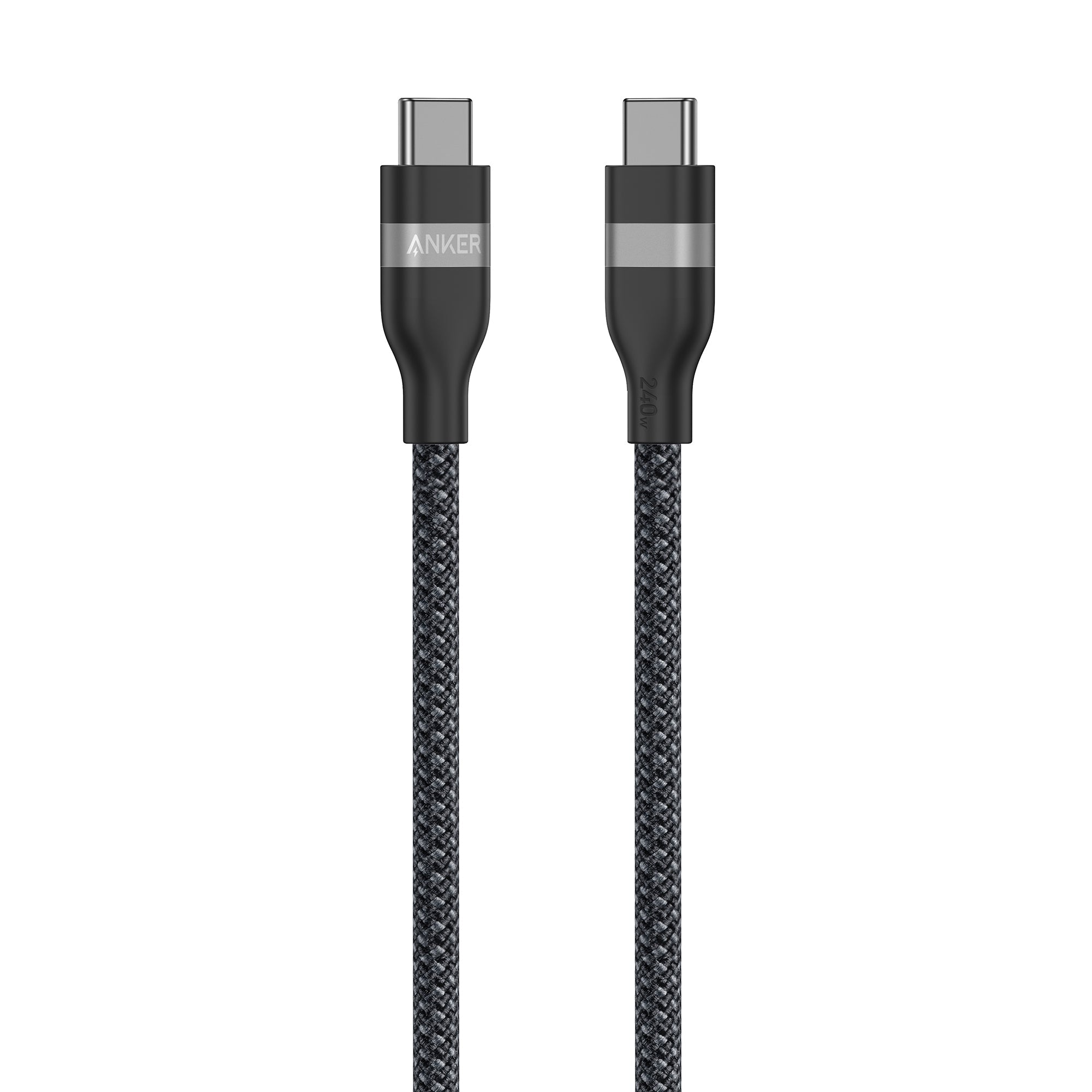 ANKER - USB - C TO USB - C CABLE (3 FT, 240W, UPCYCLED - BRAIDED)
