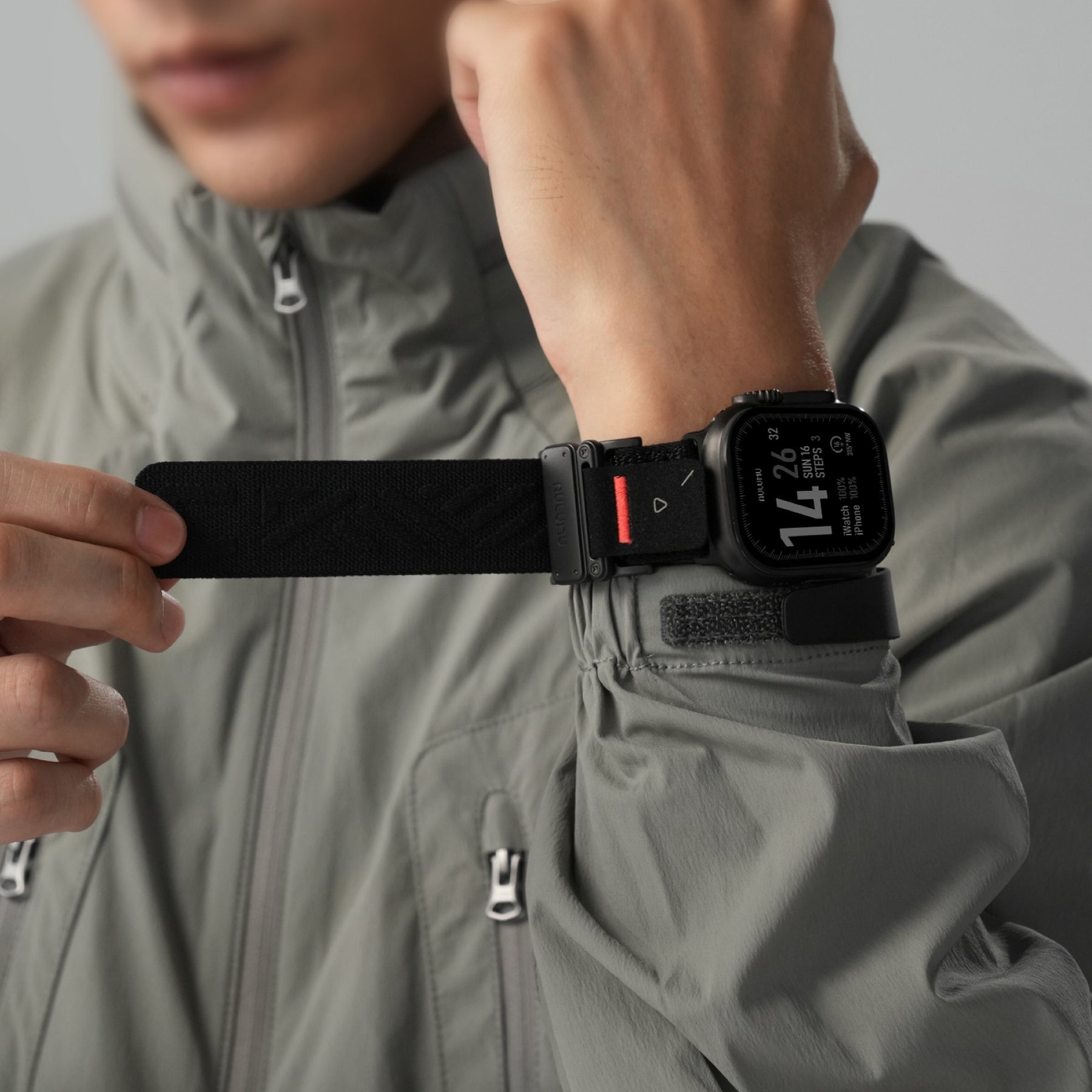 C03 TITANIUM MAG BUCKLE QUICK-RELEASE BAND, BUCKLE