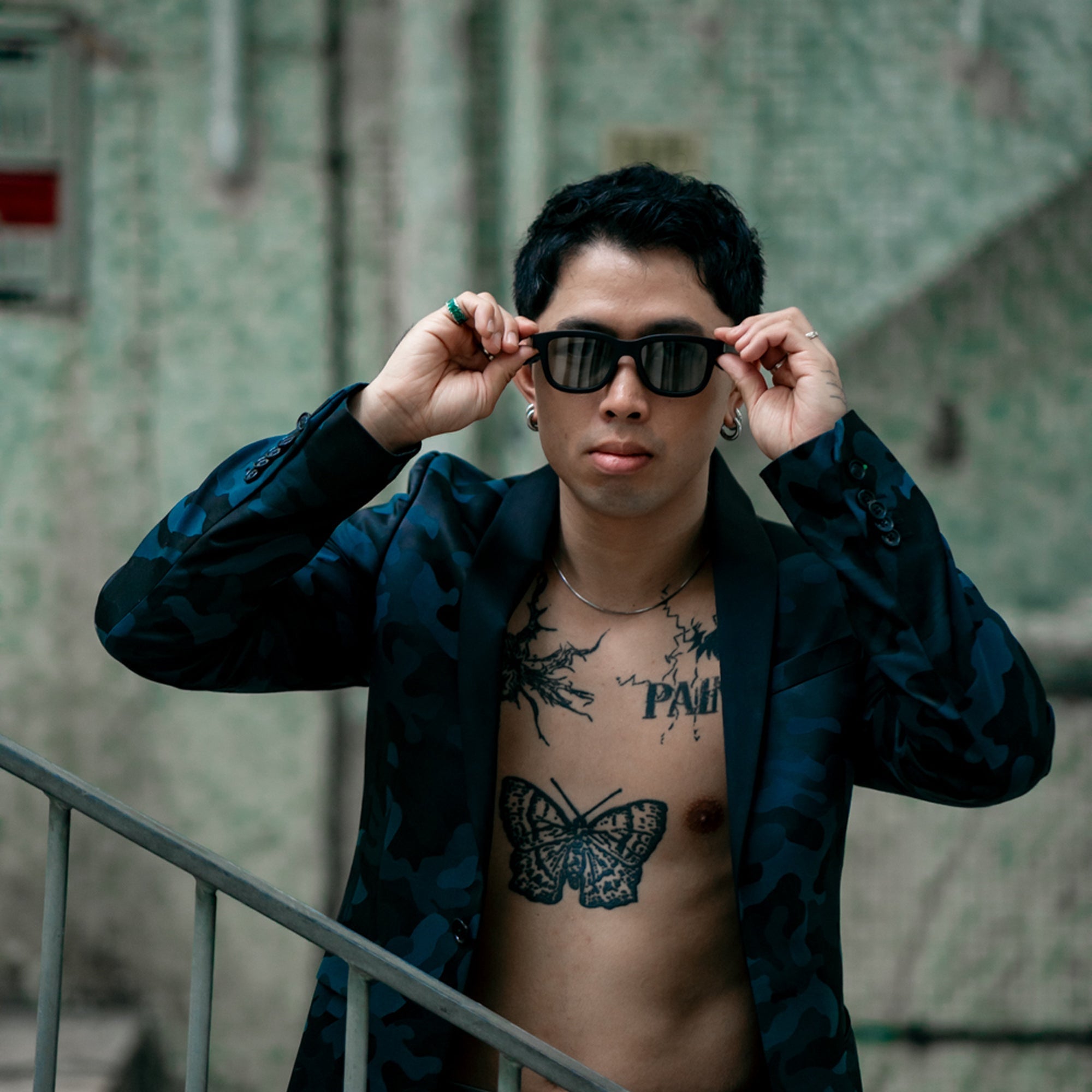 CHAMELO - LIFESTYLE DUSK CLASSIC BUTTON ALPHA SMOKE MATTE BLACK