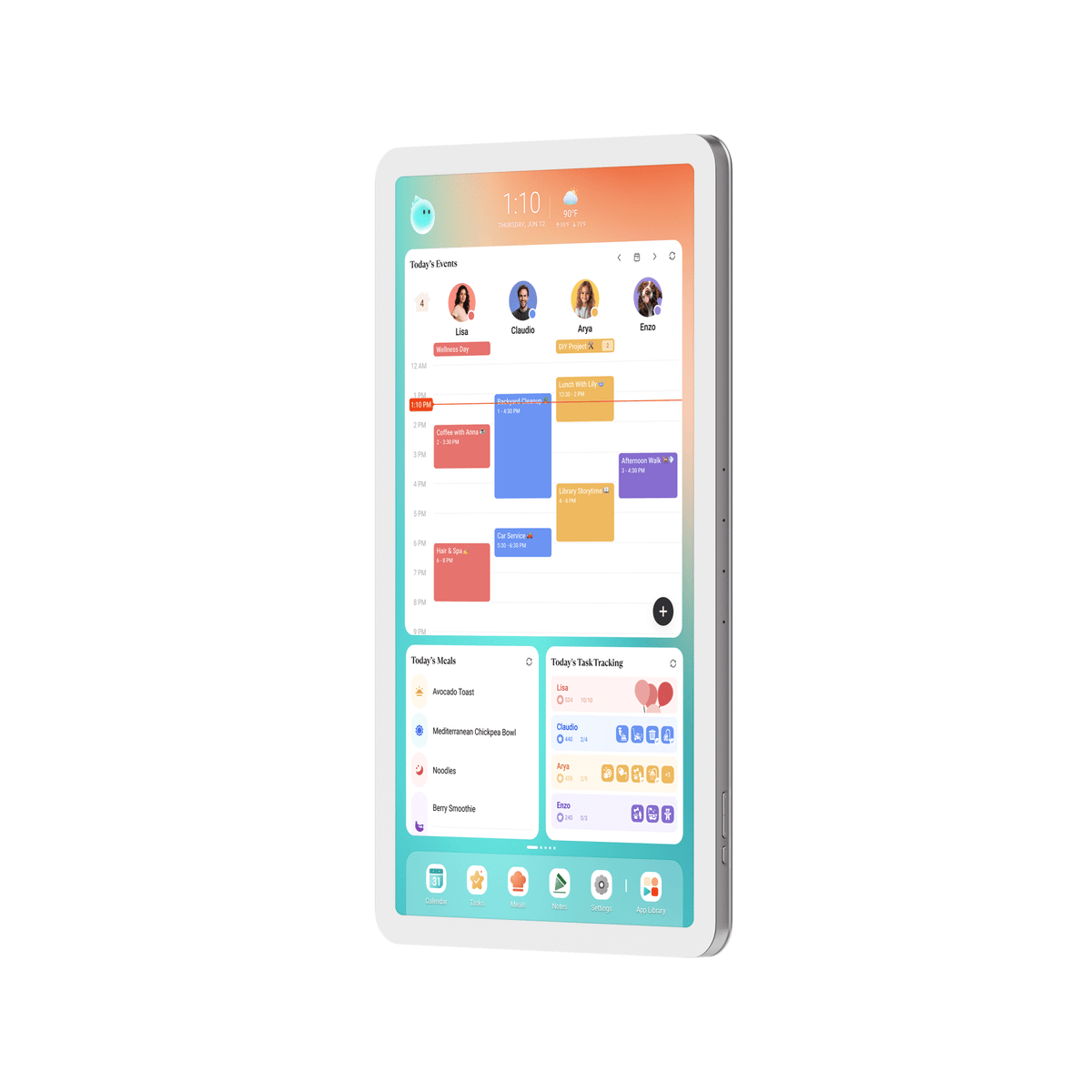 COZYLA 24" CALENDAR PLUS 3