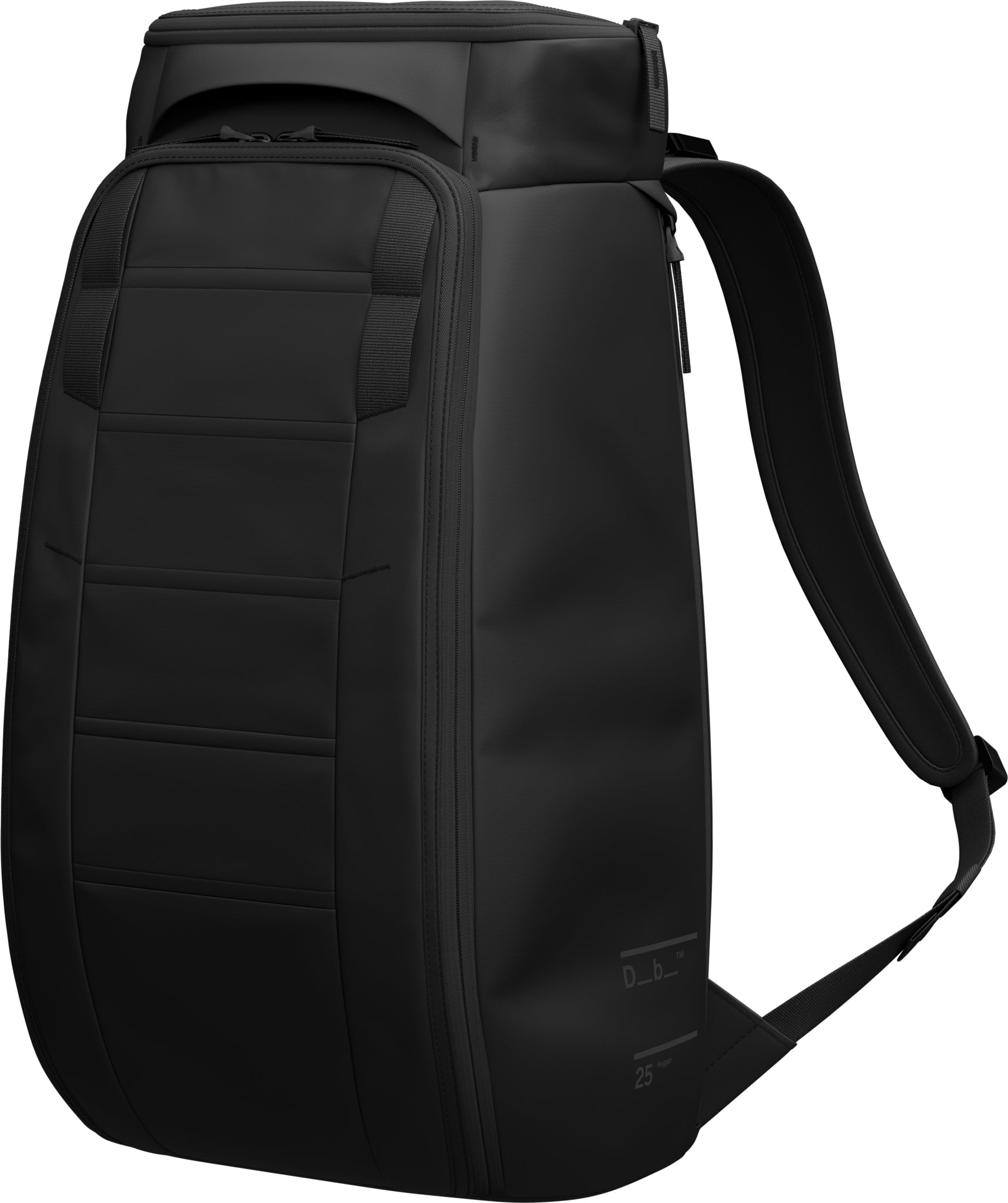 D_B_ - HUGGER BACKPACK 25L - BLACK OUT