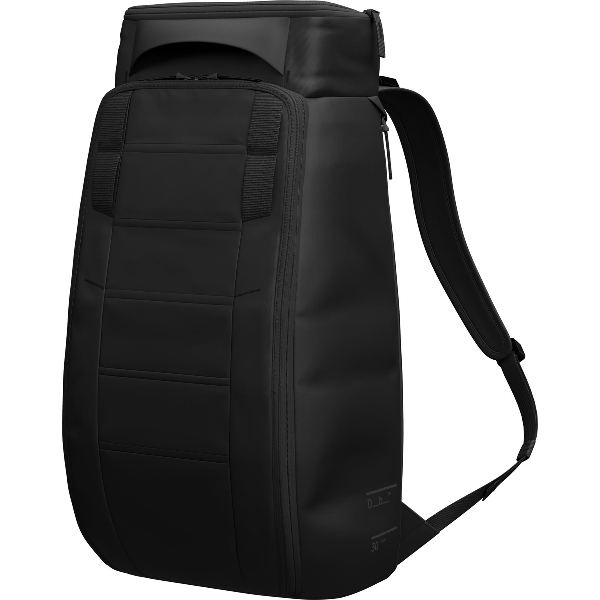 D_B_ - HUGGER BACKPACK 30L - BLACK OUT