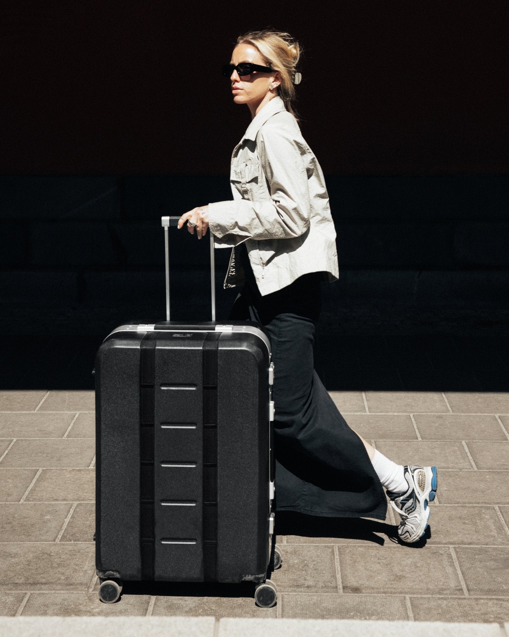 D_B_ - RAMVERK PRO CHECK - IN LUGGAGE LARGE - SILVER