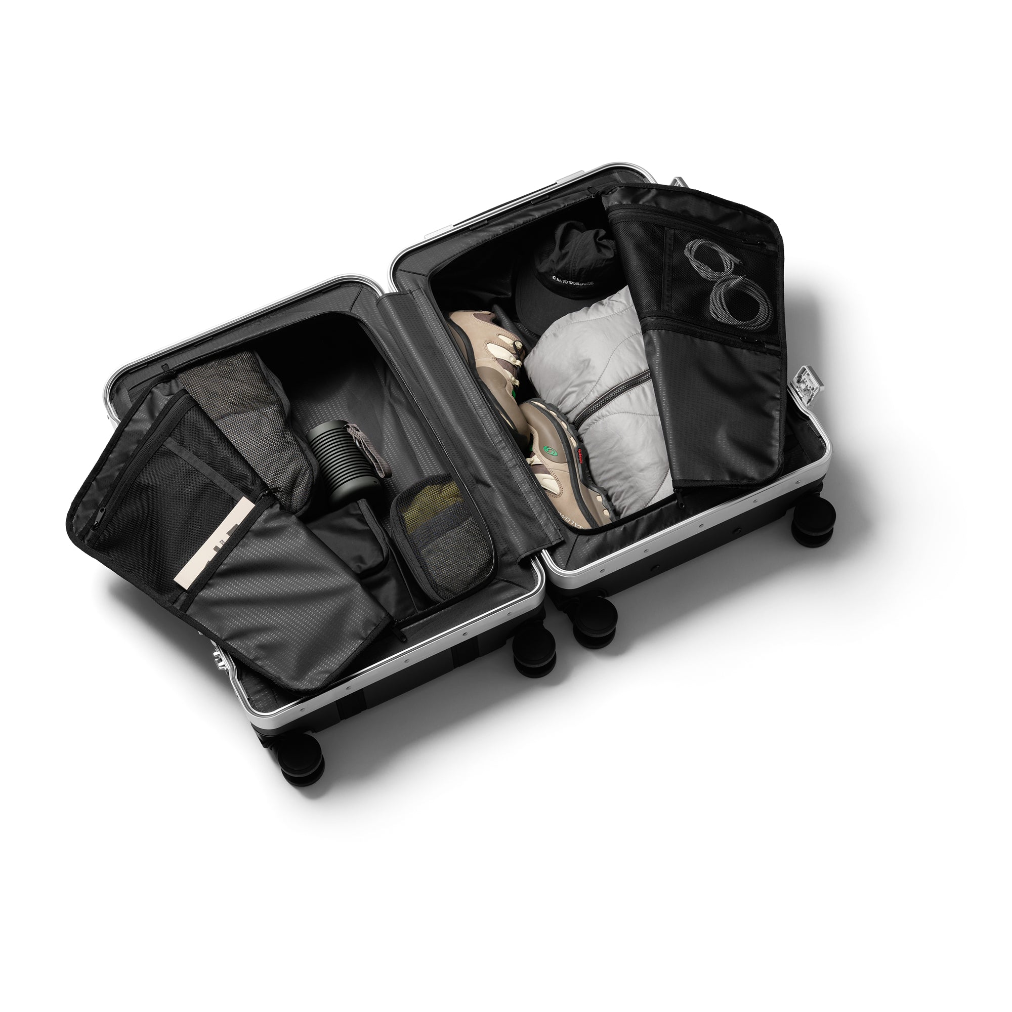 D_B_ - RAMVERK PRO CHECK - IN LUGGAGE MEDIUM - SILVER