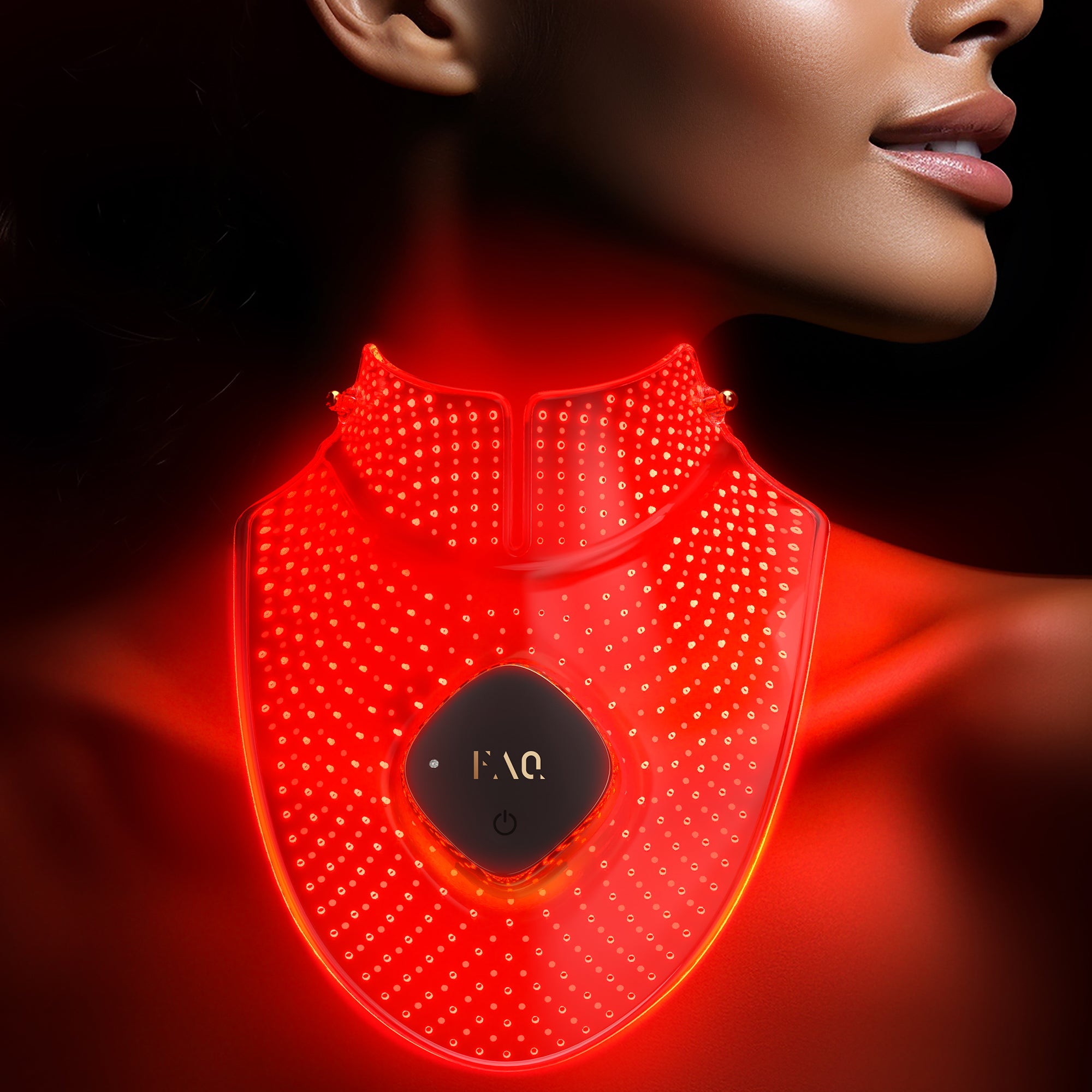 FOREO - FAQ 211 SILICONE LED + NEAR-INFRARED NECK & DECOLLETE MASK