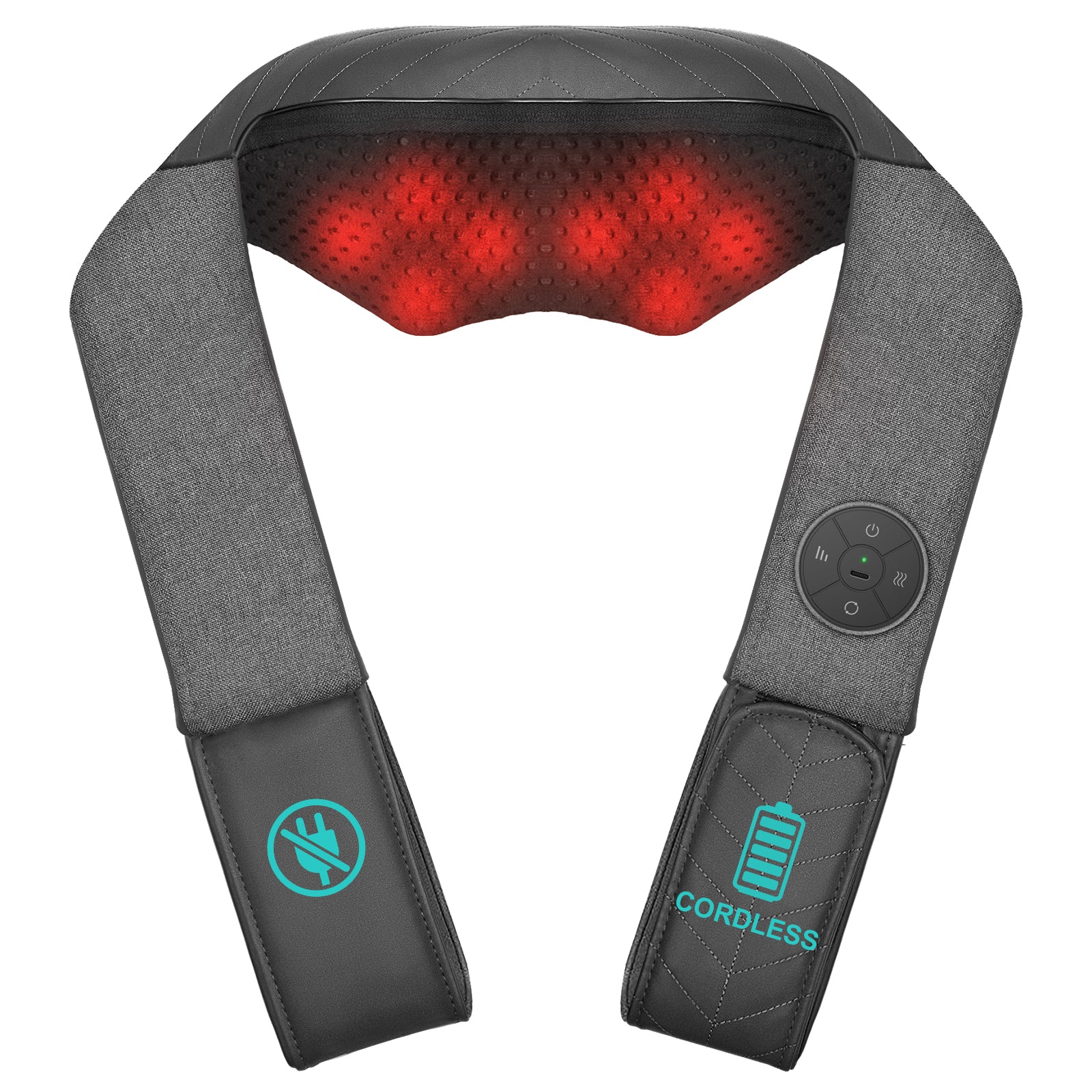 NEKTECK - CORDLESS NECK AND BACK MASSAGER