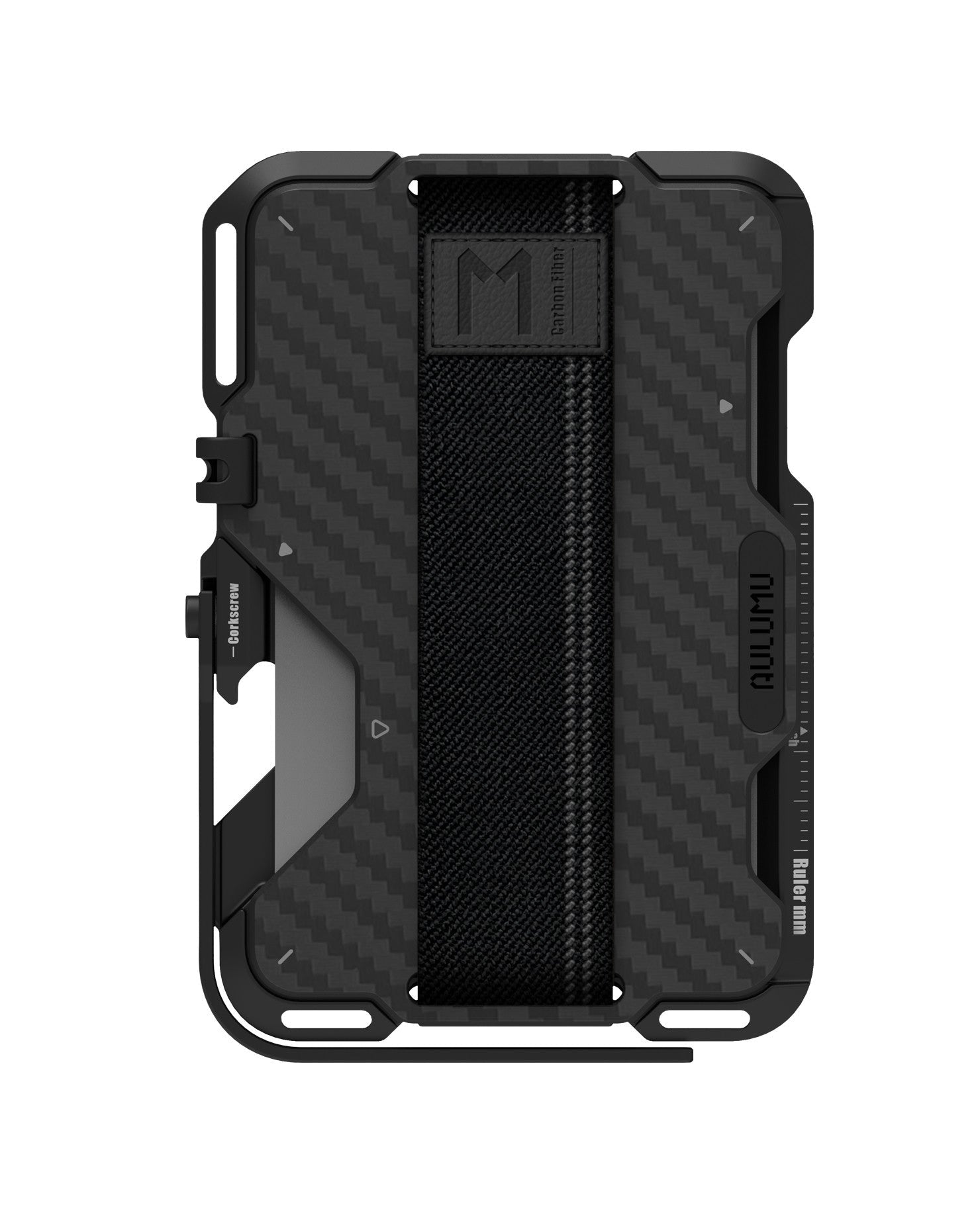 G03 MULTI-TOOL MAGNETIC METAL WALLET | CARBON FIBER COVER | MAGSAFE