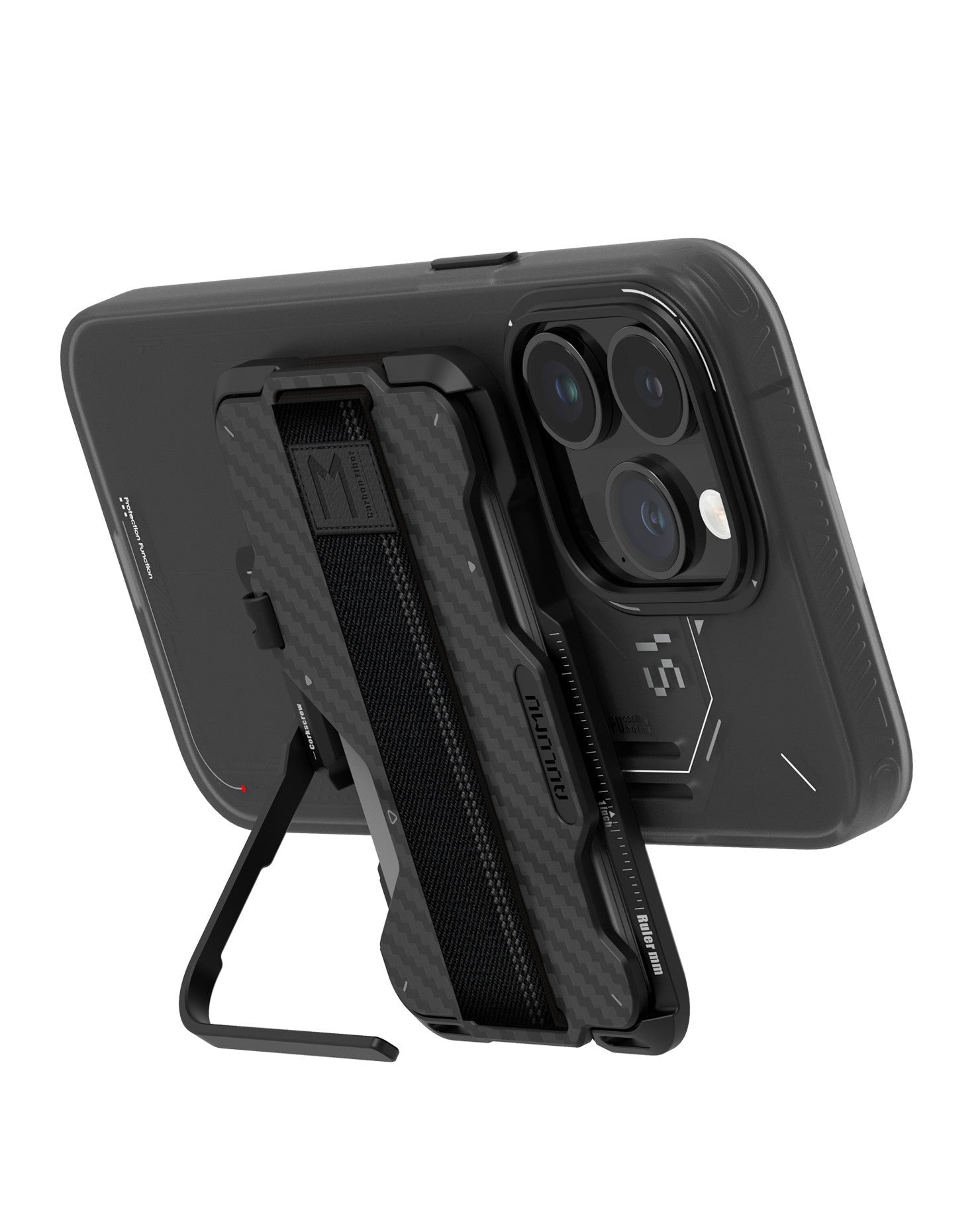 G03 MULTI-TOOL MAGNETIC METAL WALLET | CARBON FIBER COVER | MAGSAFE