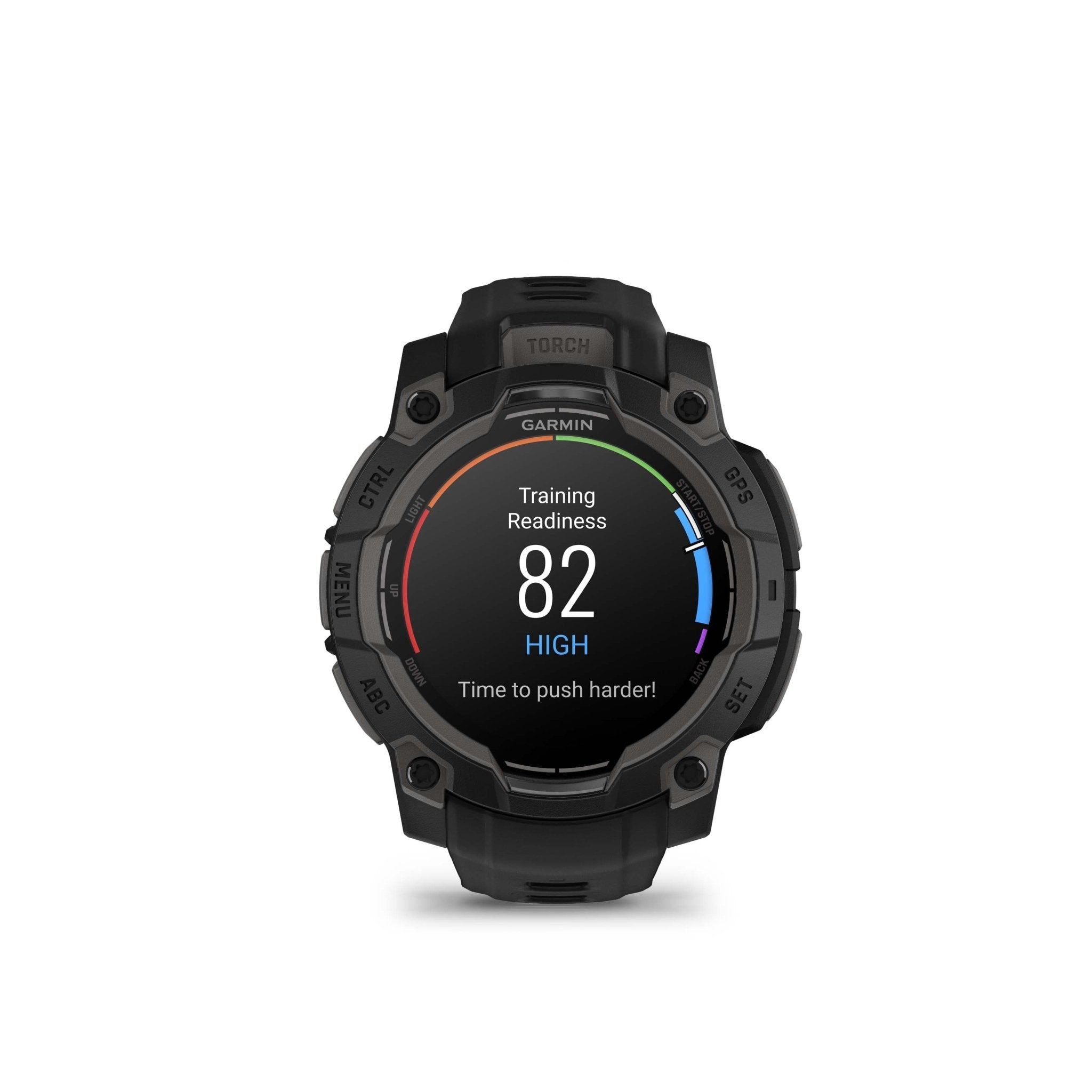 GARMIN - ININSTINCT 3 45 MM, AMOLED BLACK WITH BLACK BAND