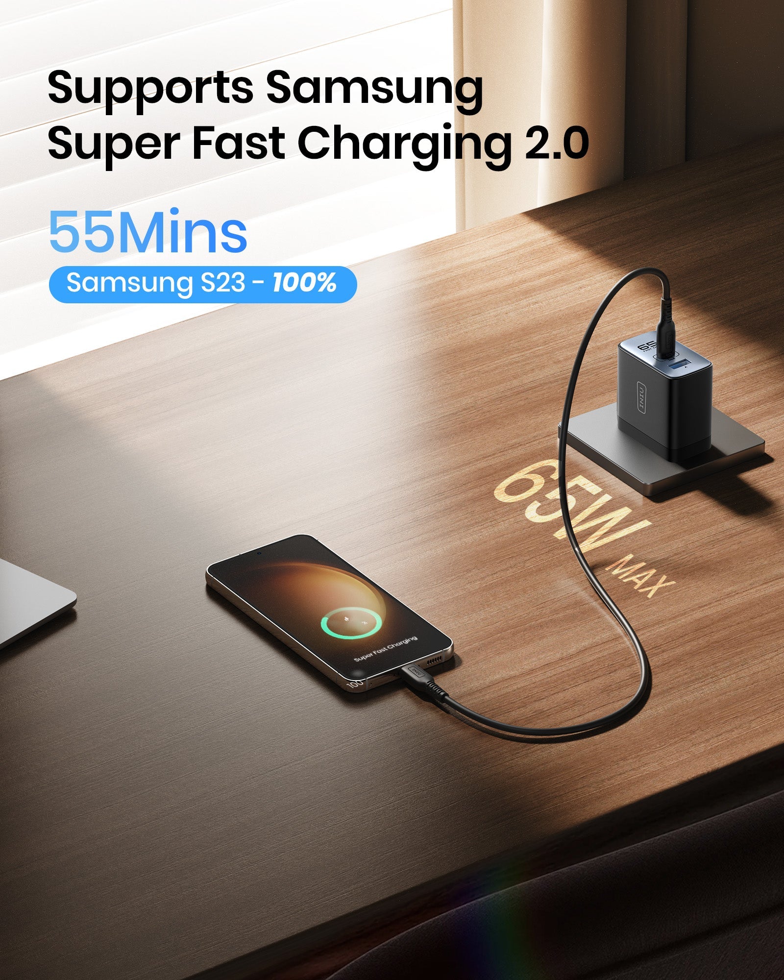 INIU - LEOPARD CHARGER 65W