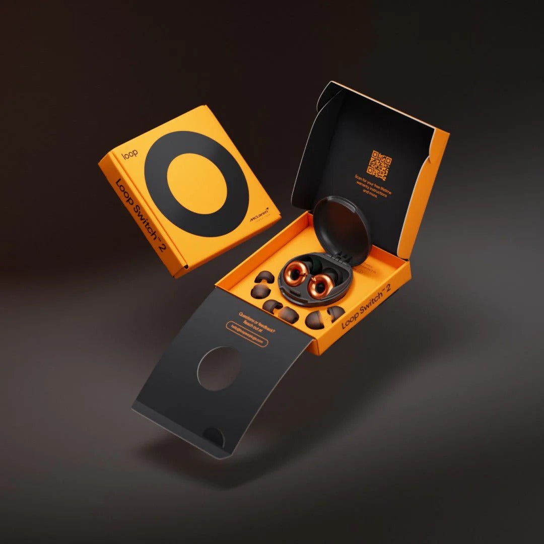 快適グッズ・旅行小物 Loop Switch 2 McLaren Formula 1 Team Loop Earplugs Mclaren F1 Team X Loop Switch 2 | tm:rw | tm:rw