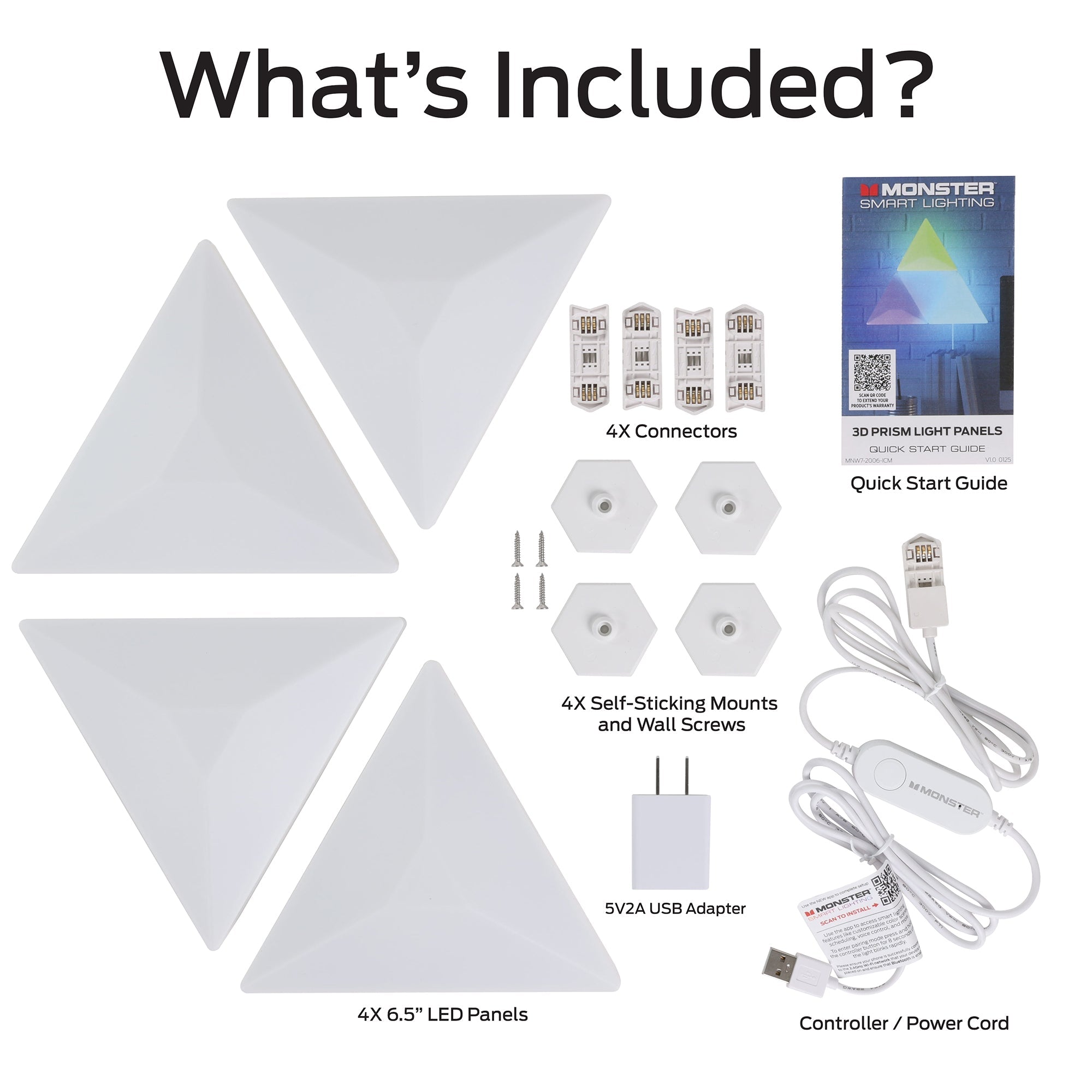 MONSTER - 3D PRISM 4PK