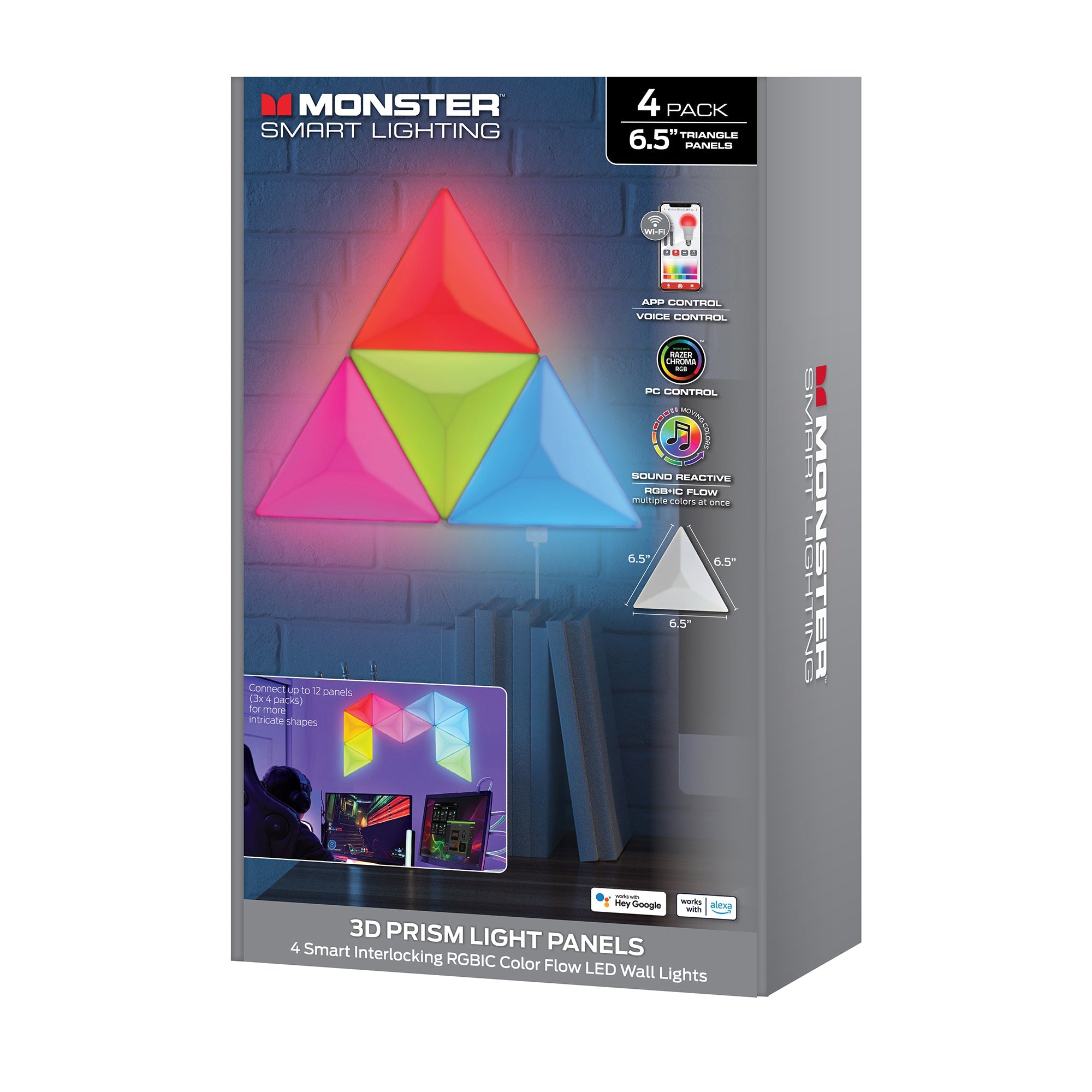 MONSTER 3D PRISM 4PK